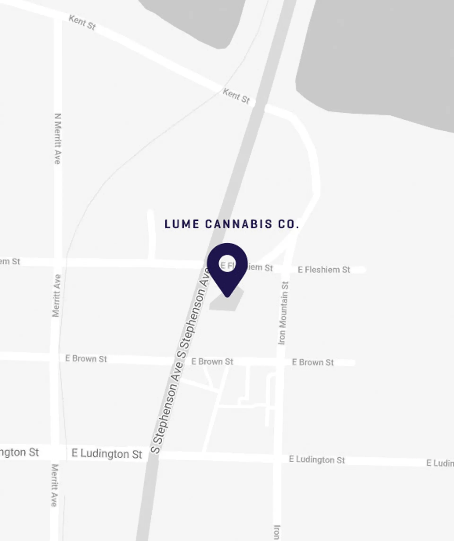 Lume Cannabis dispensary location in Iron Mountain, MI