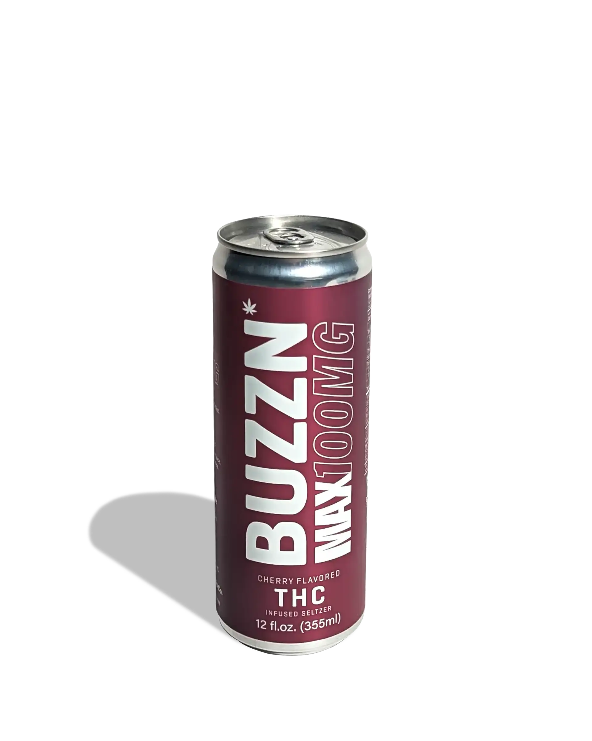 Buzzn Max Cherry Seltzer 100mg