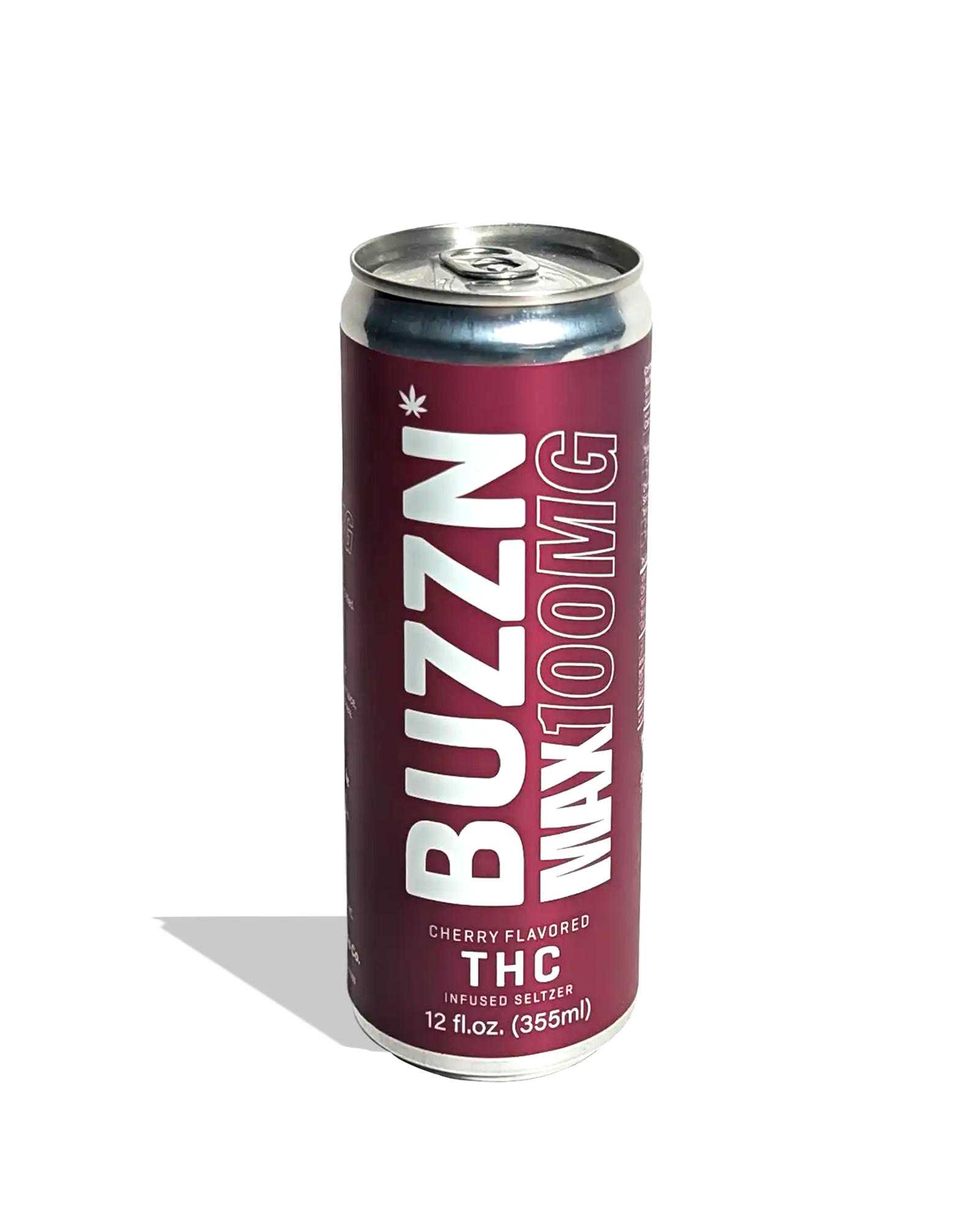 Buzzn Max Cherry Seltzer 100mg, 1 of 2