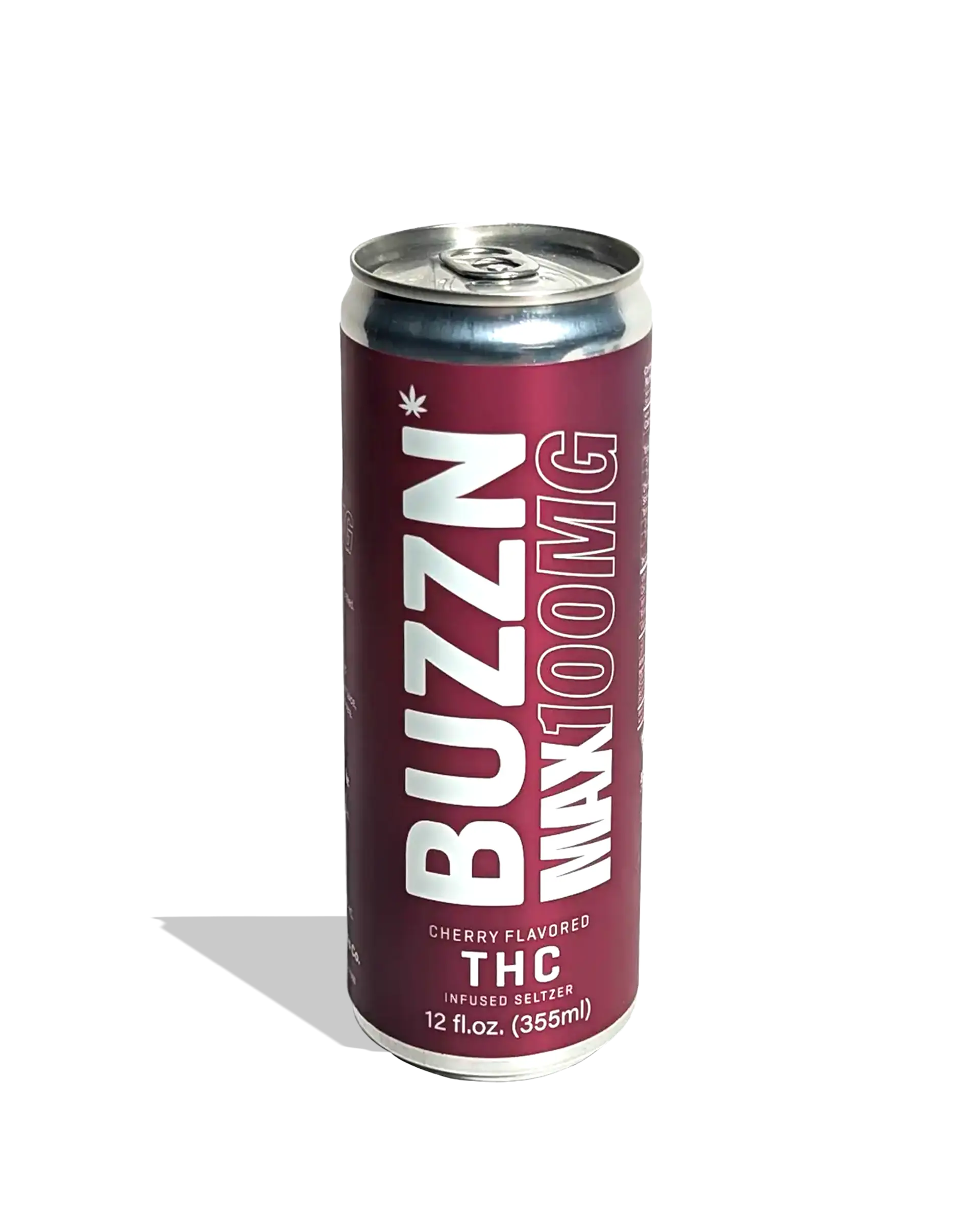 Buzzn Max Cherry Seltzer 100mg