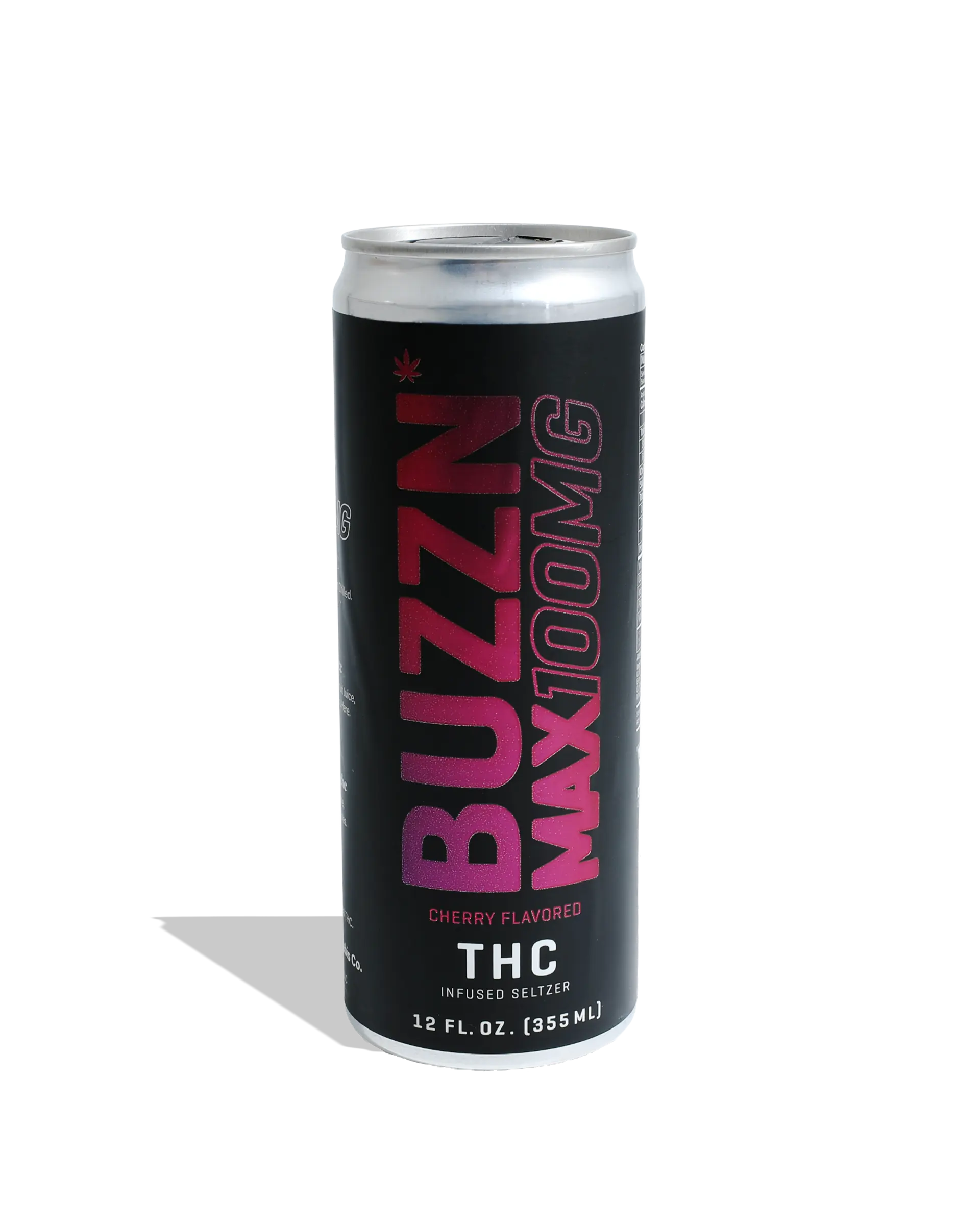 Buzzn Max Cherry Seltzer 100mg