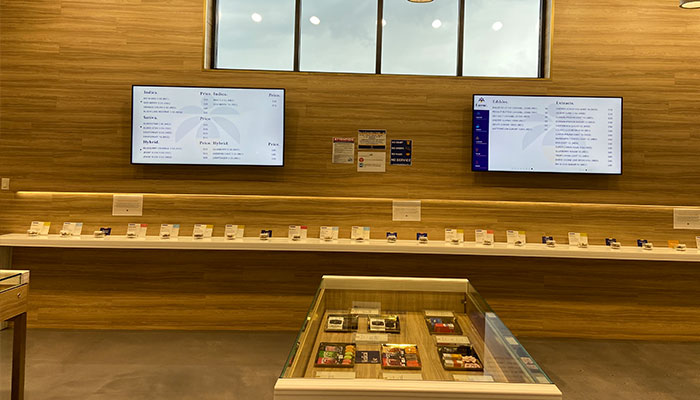 Lume Cannabis store interior