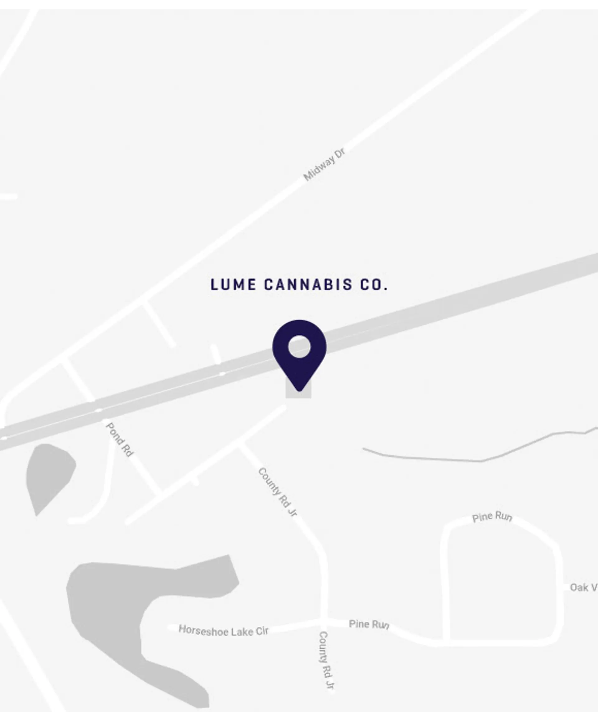 Location of Lume Cannabis dispensary in Negaunee, MI