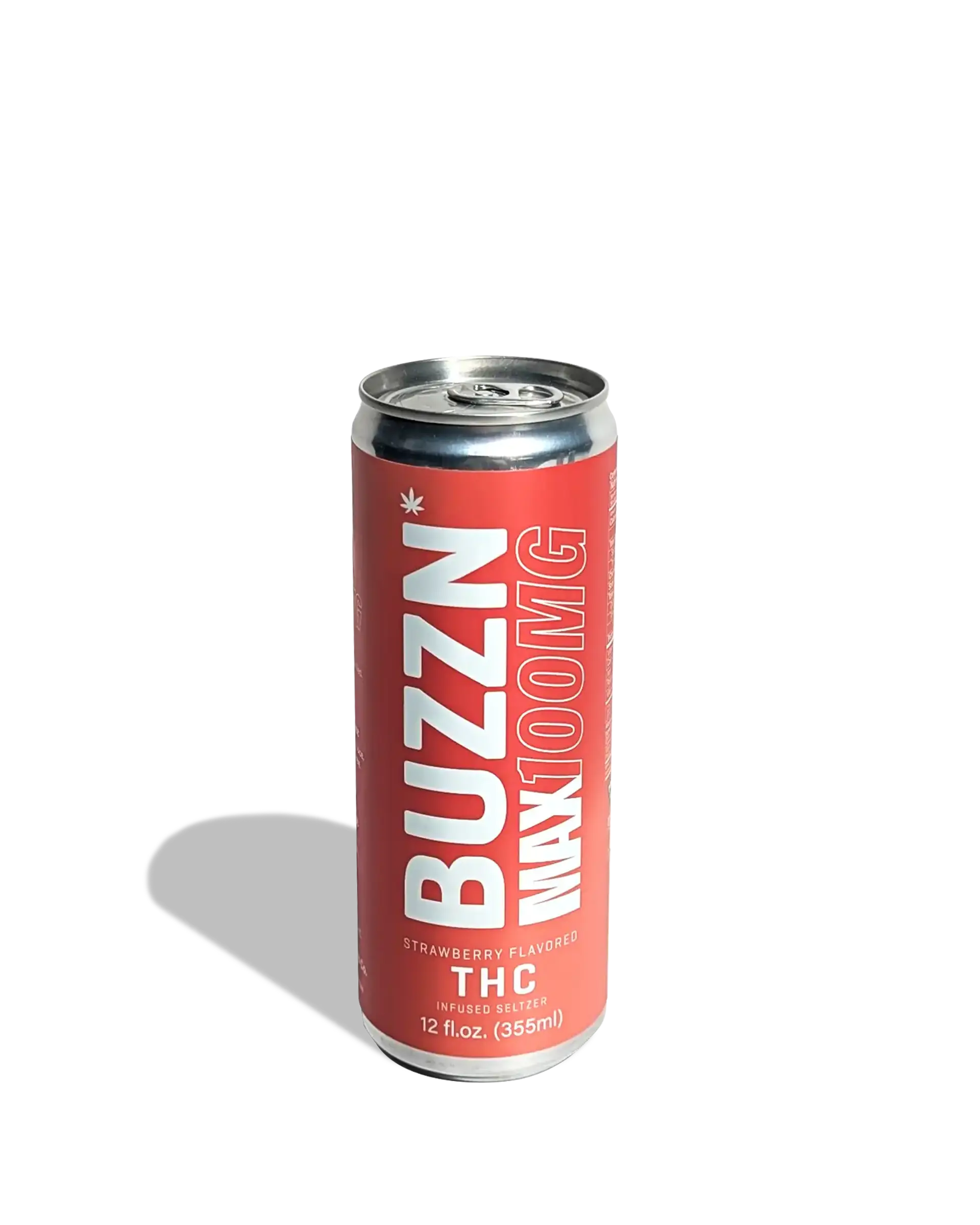 Buzzn Max Strawberry Seltzer 100mg