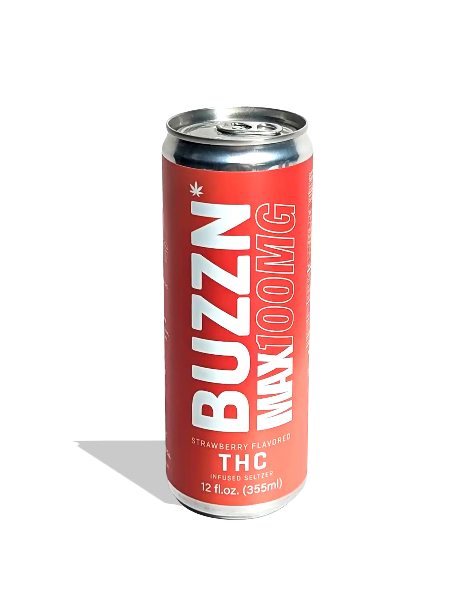 Buzzn Max Strawberry Seltzer 100mg