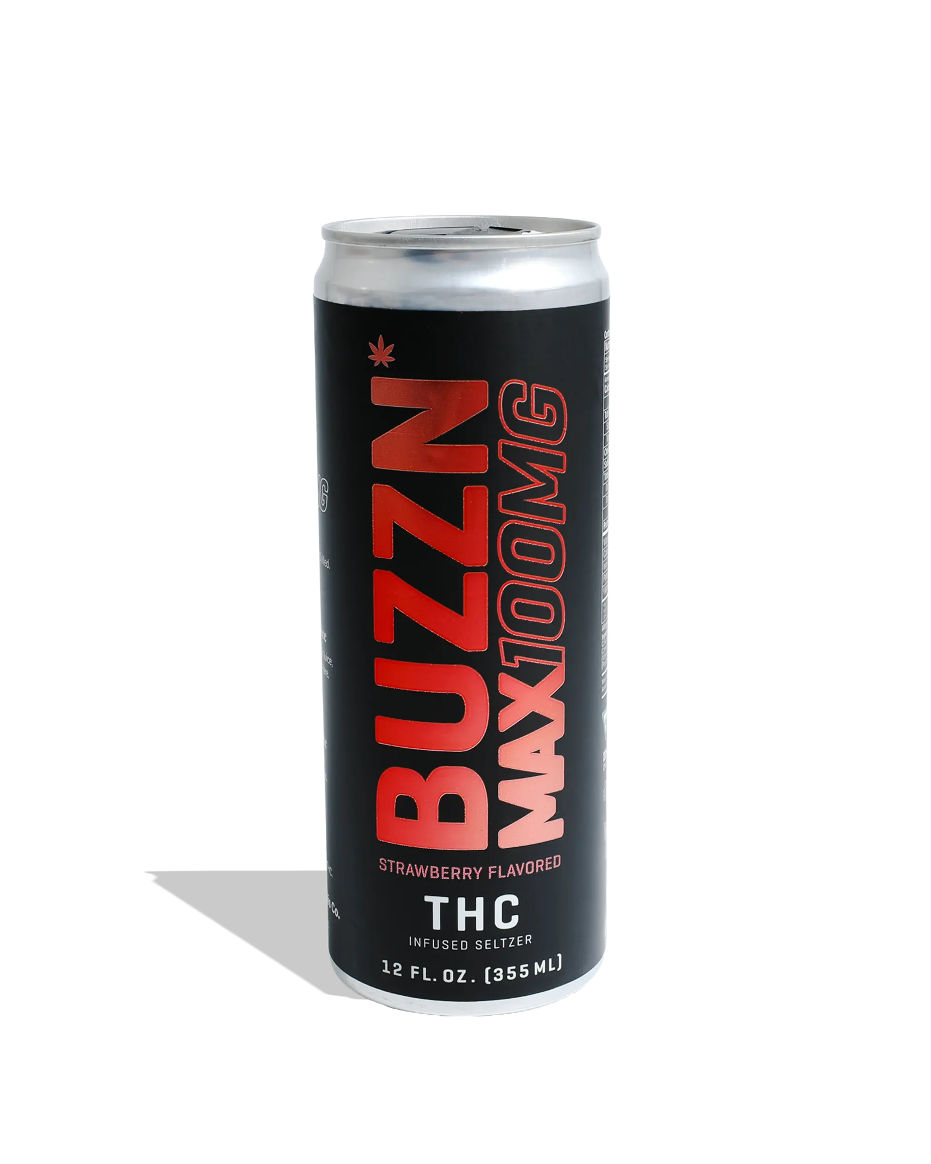 Buzzn Max Strawberry Seltzer 100mg