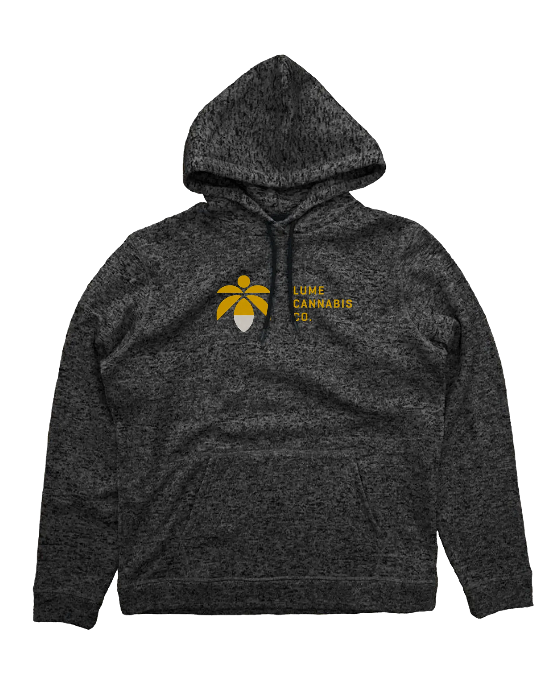 Lume Logo Hoodie - Black Heather (L)