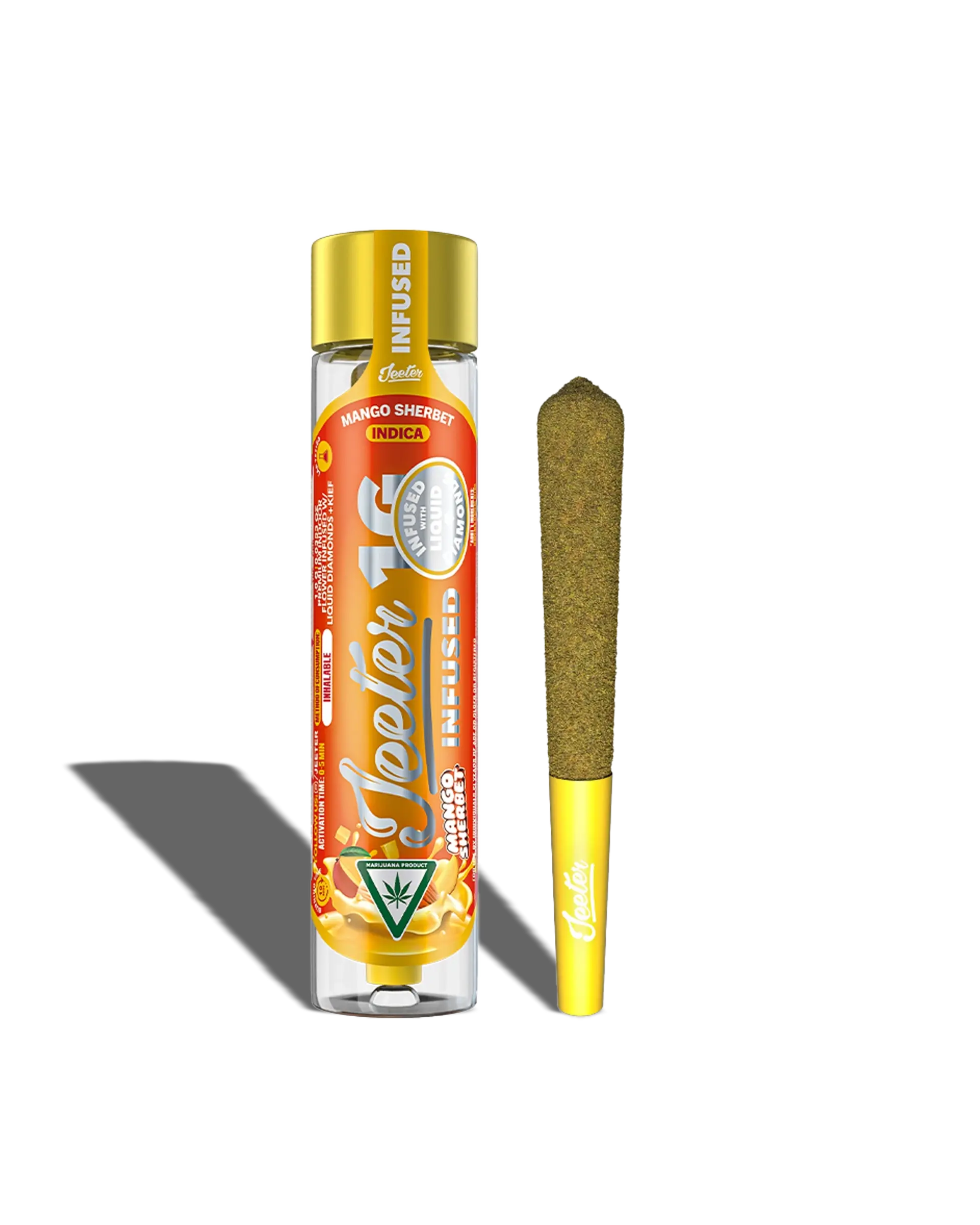 Jeeter Mango Sherbet Infused Preroll 1g