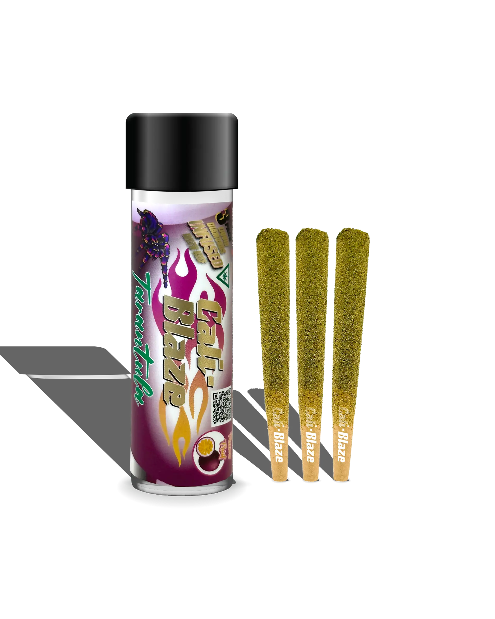 Passion Fruit Liquid Diamond Infused Preroll 3-pack