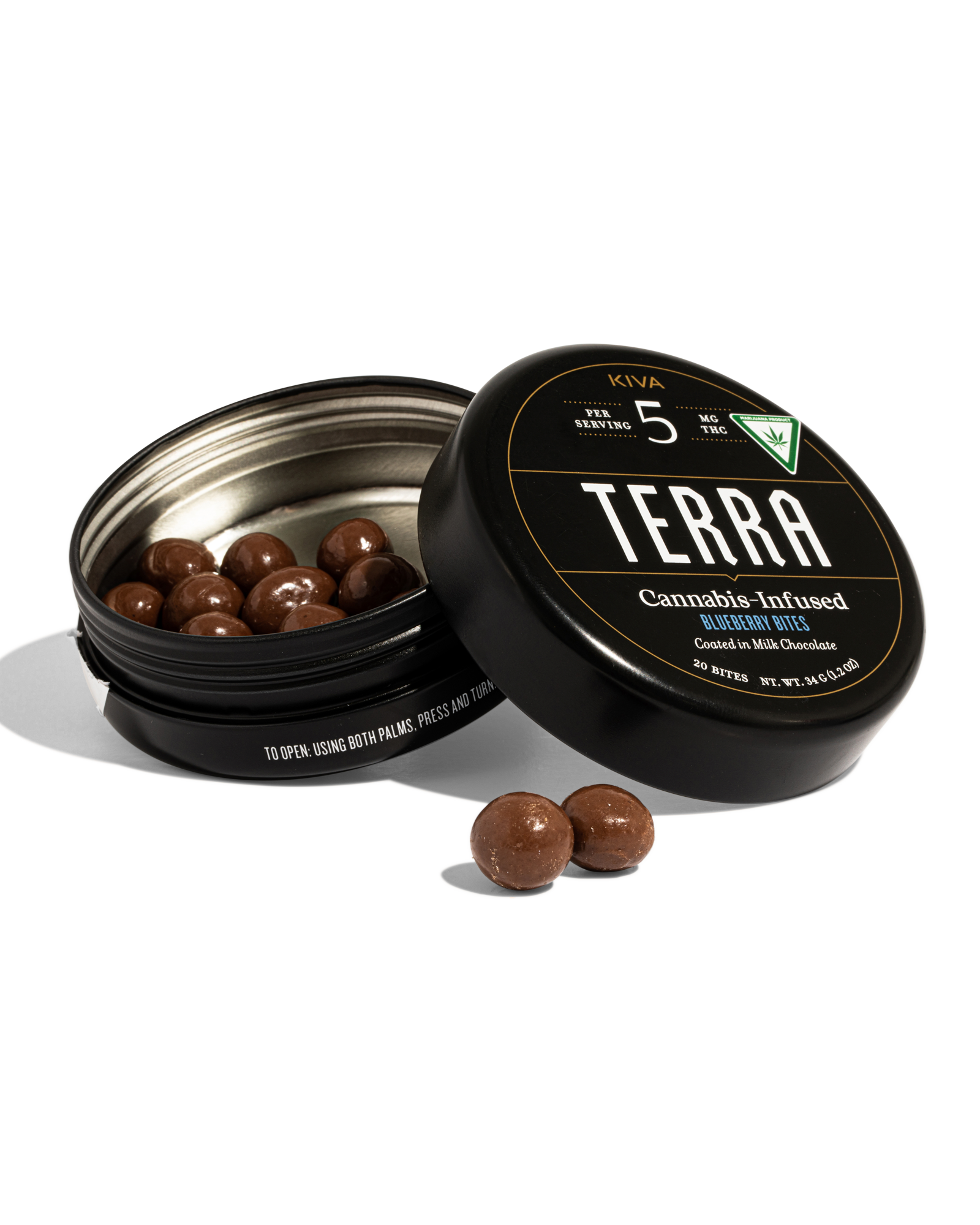 Blueberry Terra Bites 20x5mg, 2 of 3