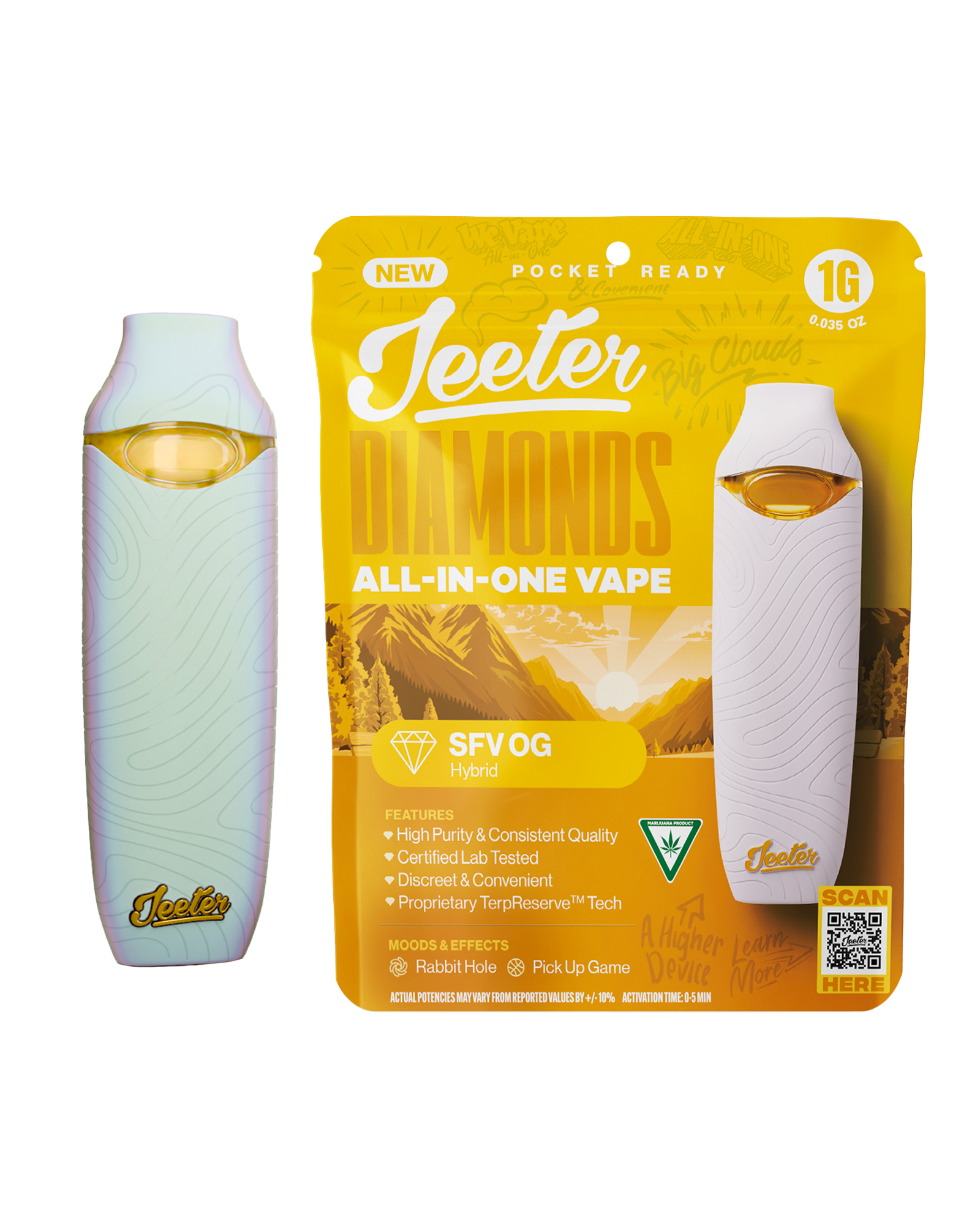 SFV OG Disposable Cart 1g, 1 of 1