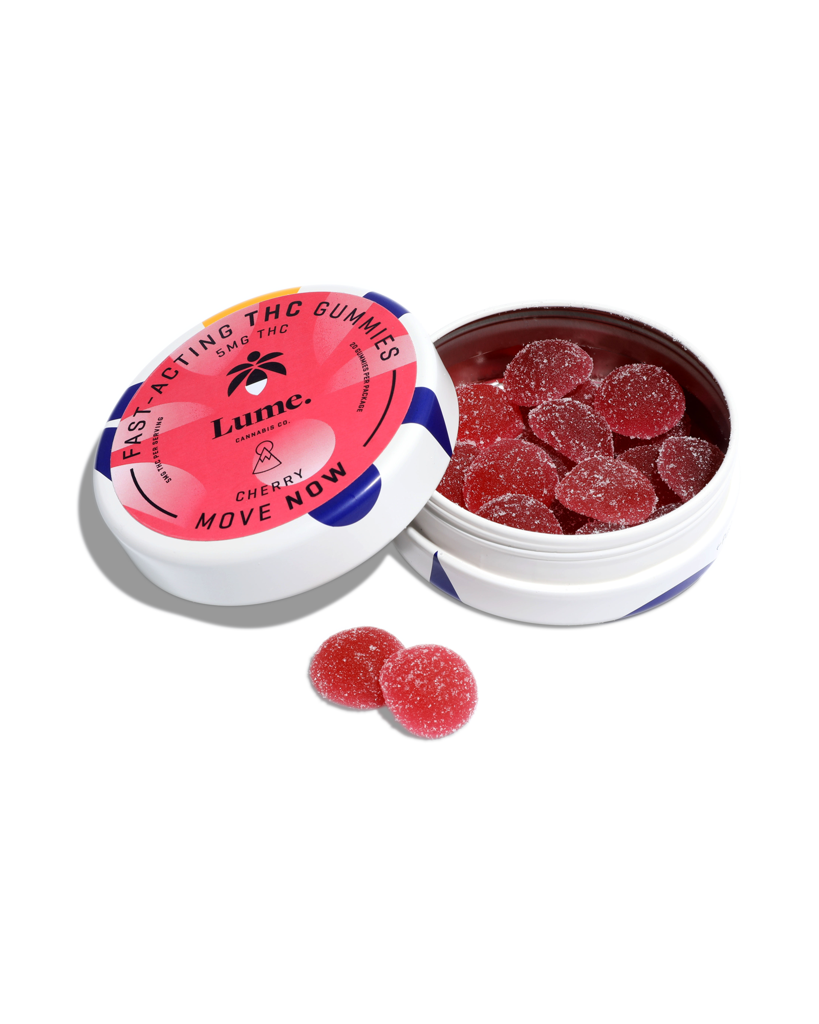Move 'now' Cherry Gummies 20x5mg, 2 of 2