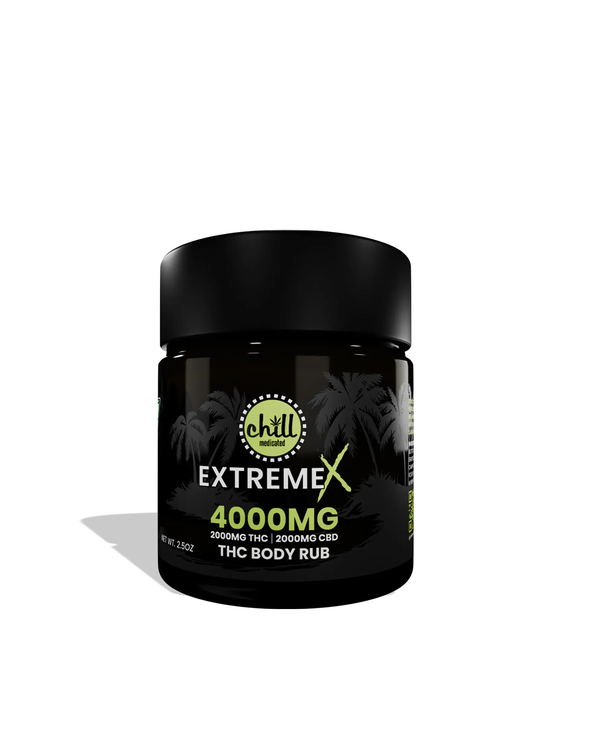 ExtremeX Body Rub 1:1 THC:CBD 2000mg
