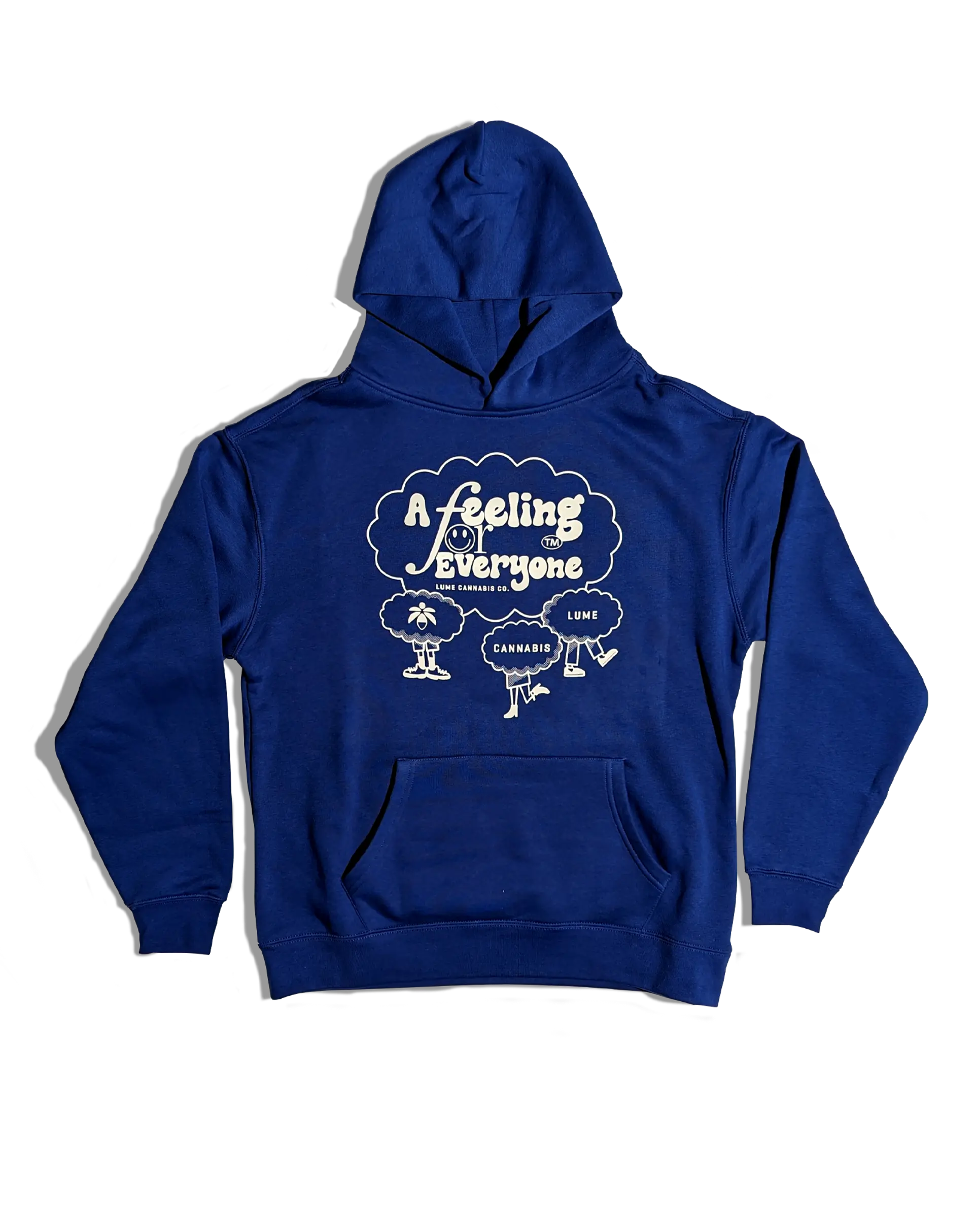 Lume Hoodie - A Feeling For Everyone - Cobalt (m)