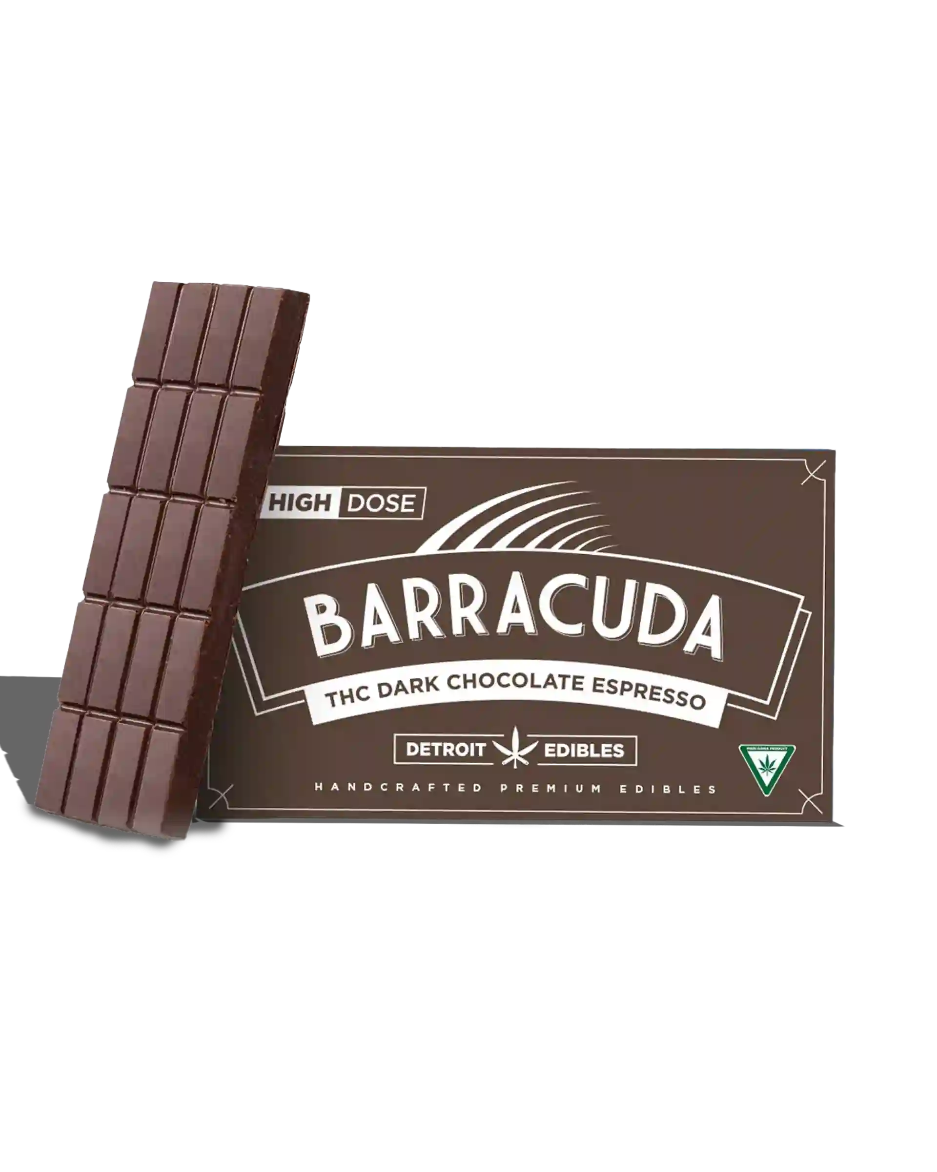 Espresso Chocolate Barracuda Bar 200mg