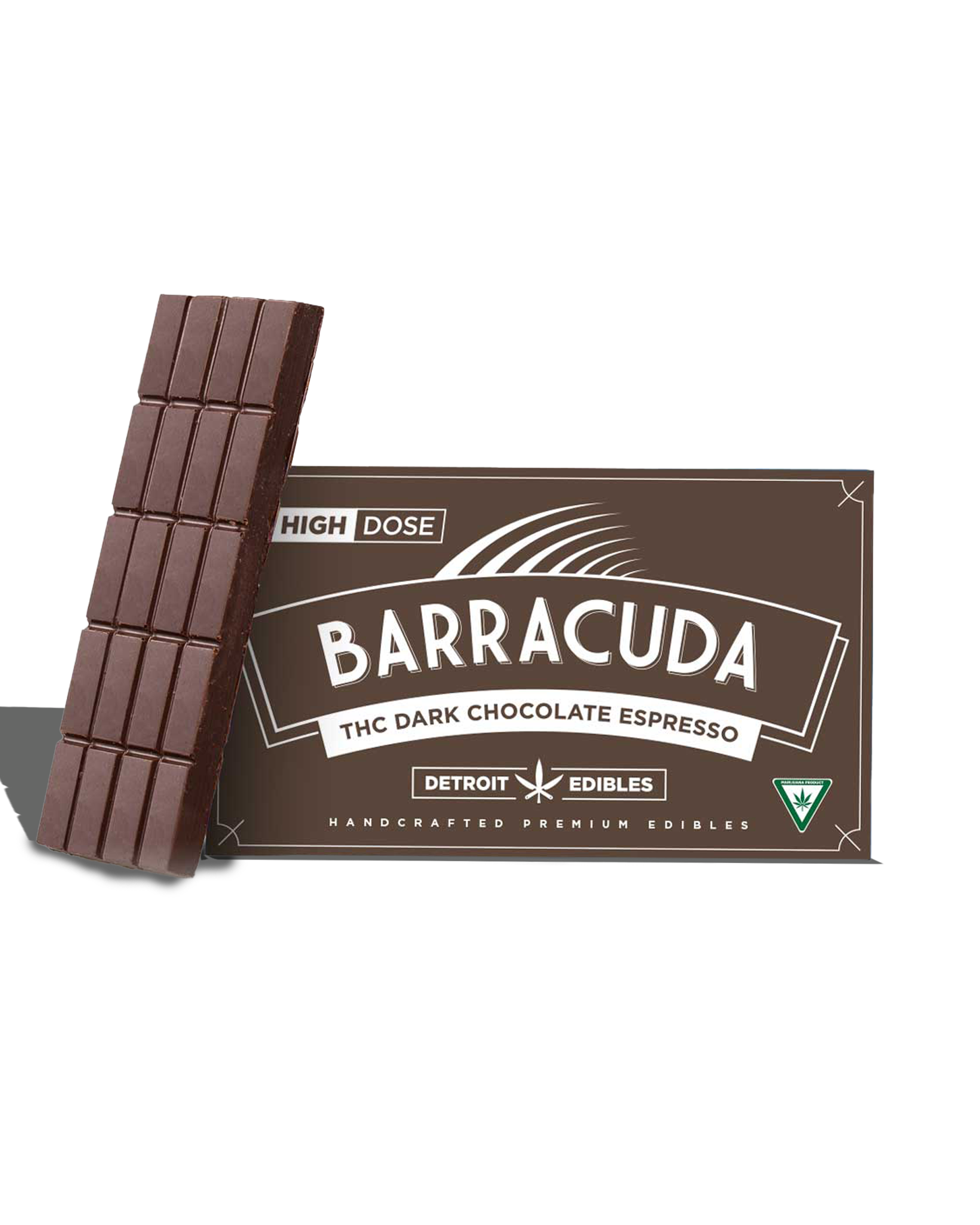 Espresso Chocolate Barracuda Bar 200mg