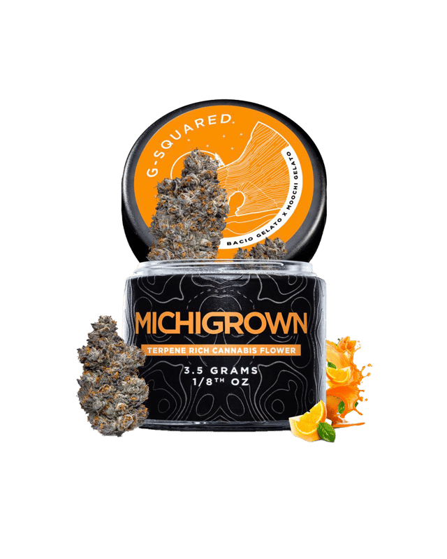 G-Squared flowering cannabis, as labeled by the cited image source