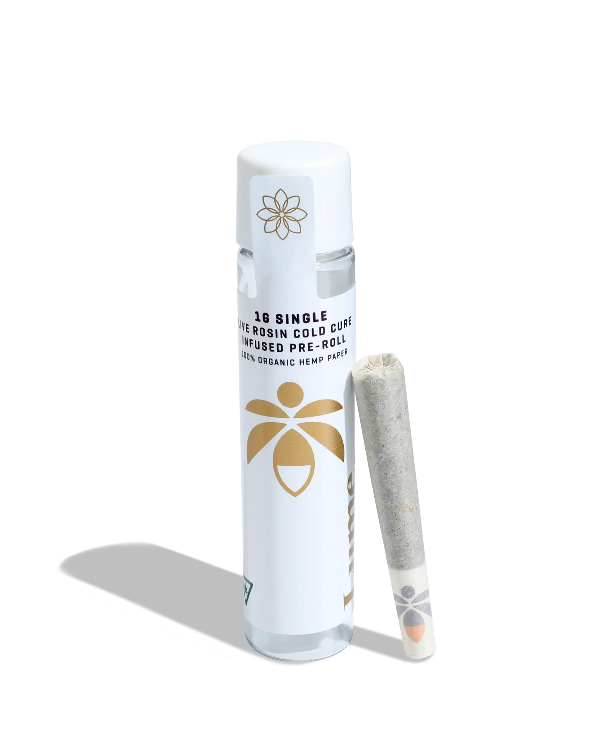 Lemon Alien Breath Flower X Bobby Wild Cold Cure Infused Preroll 1g