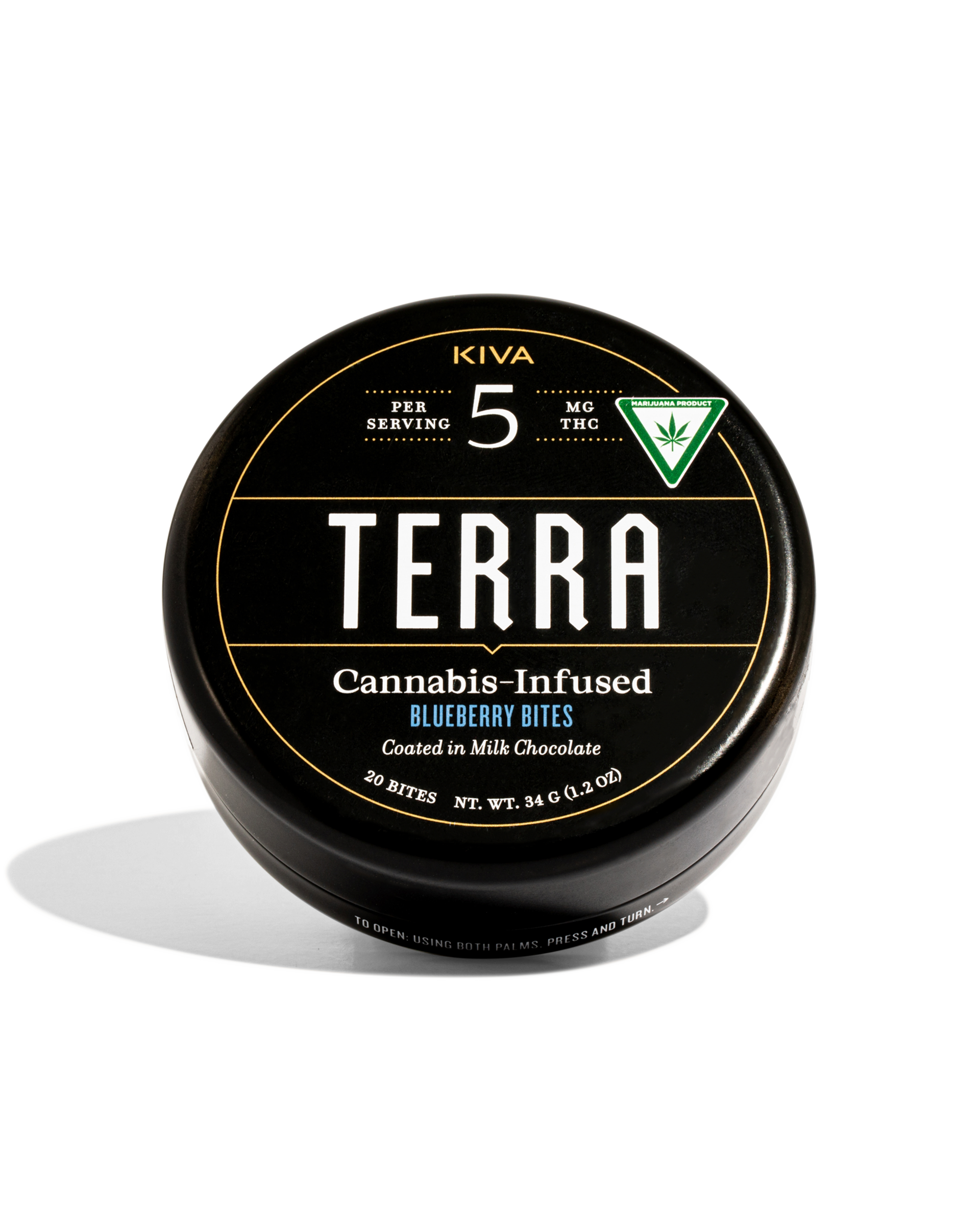 Blueberry Terra Bites 20x5mg