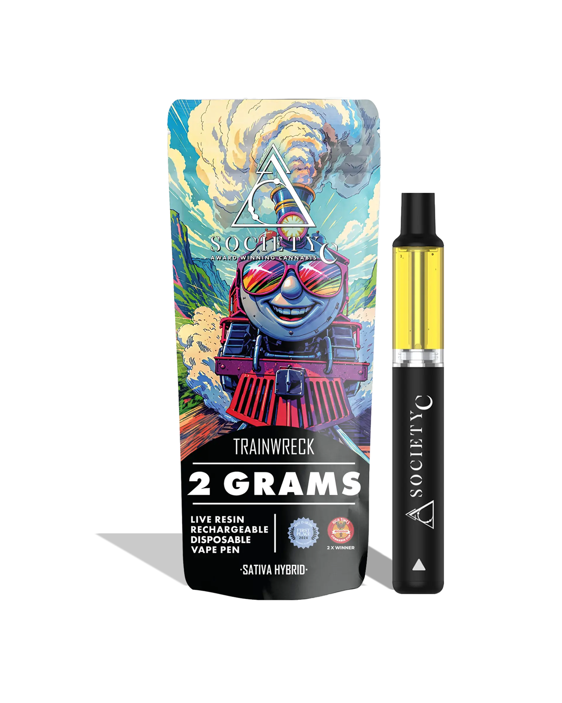 Trainwreck Live Resin Disposable Cart 2g
