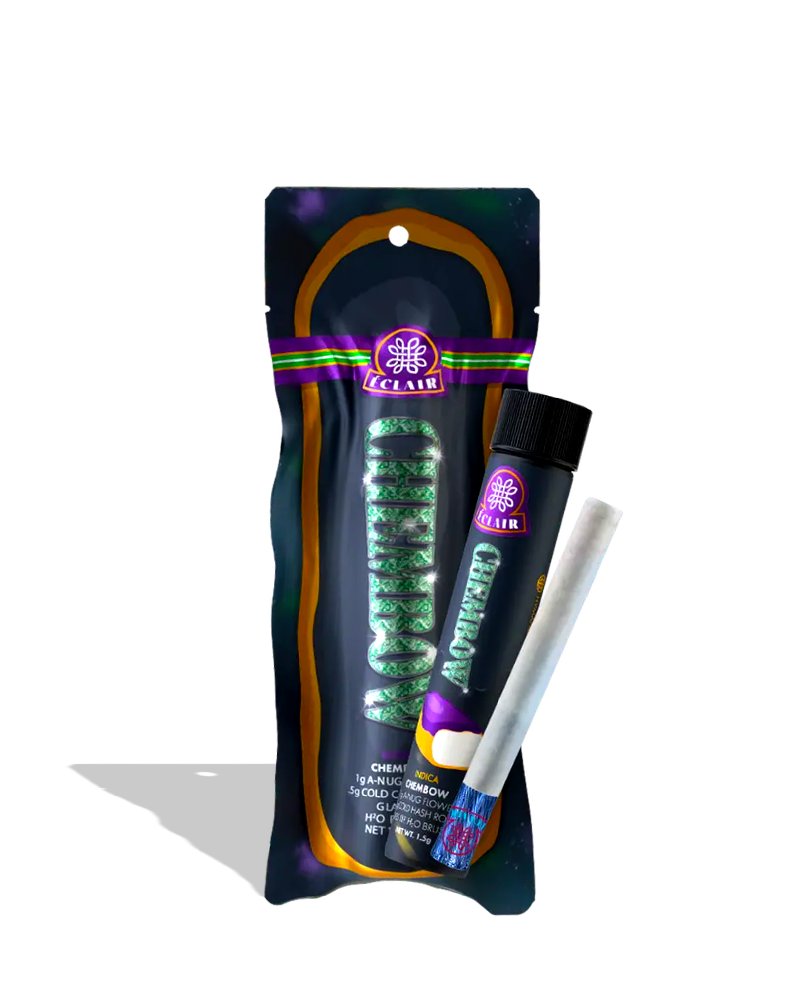 Chembow Eclair Hash Rosin Infused Preroll 1.5g, 1 of 1