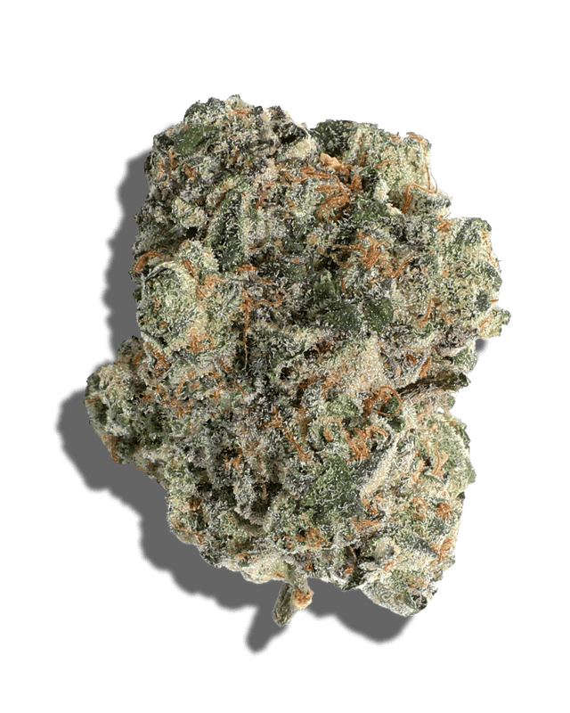 Purple Pop harvested flower, as labeled by the cited photo source