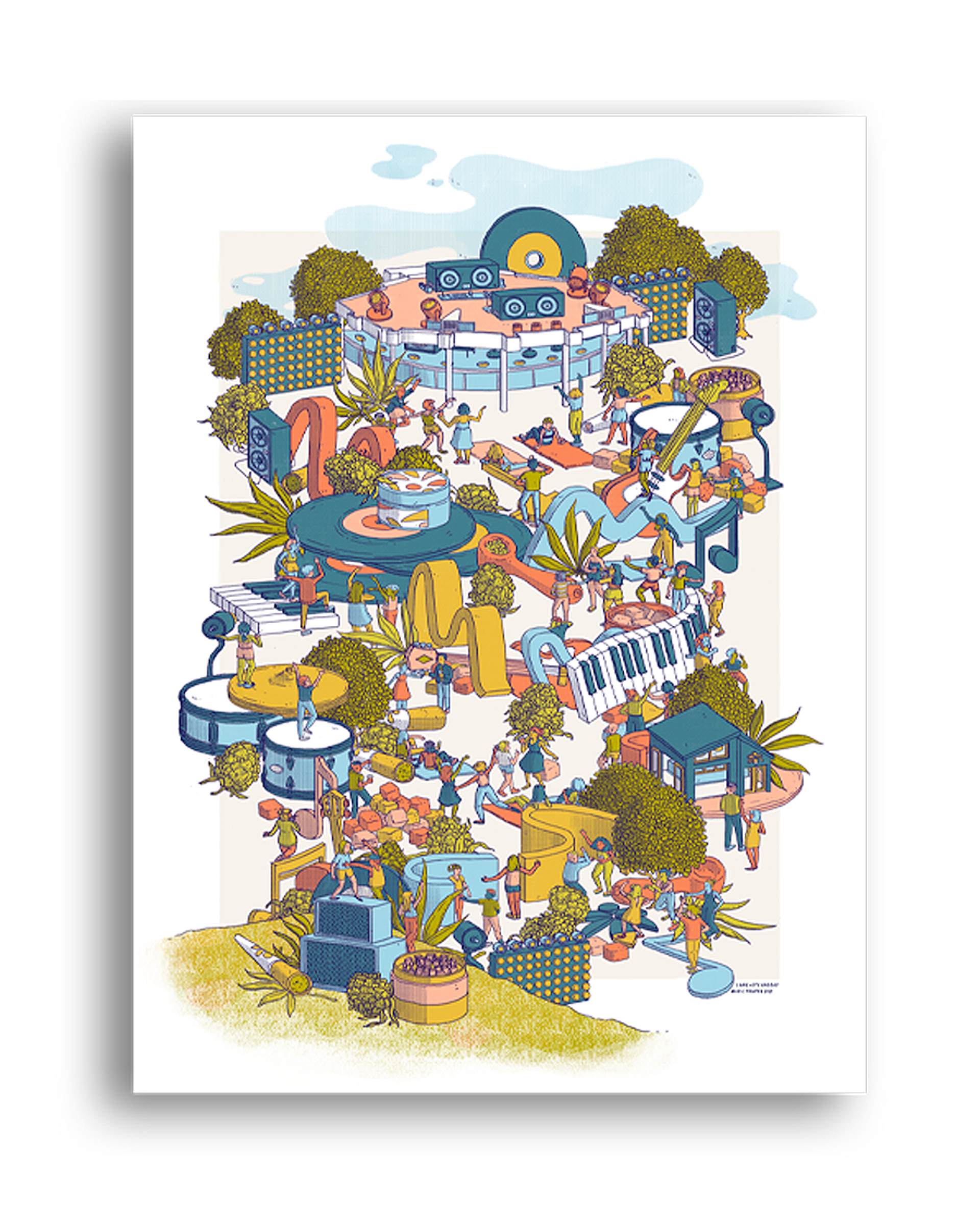 Meredith Mitoke X Lume 2021 Summer Concert Poster