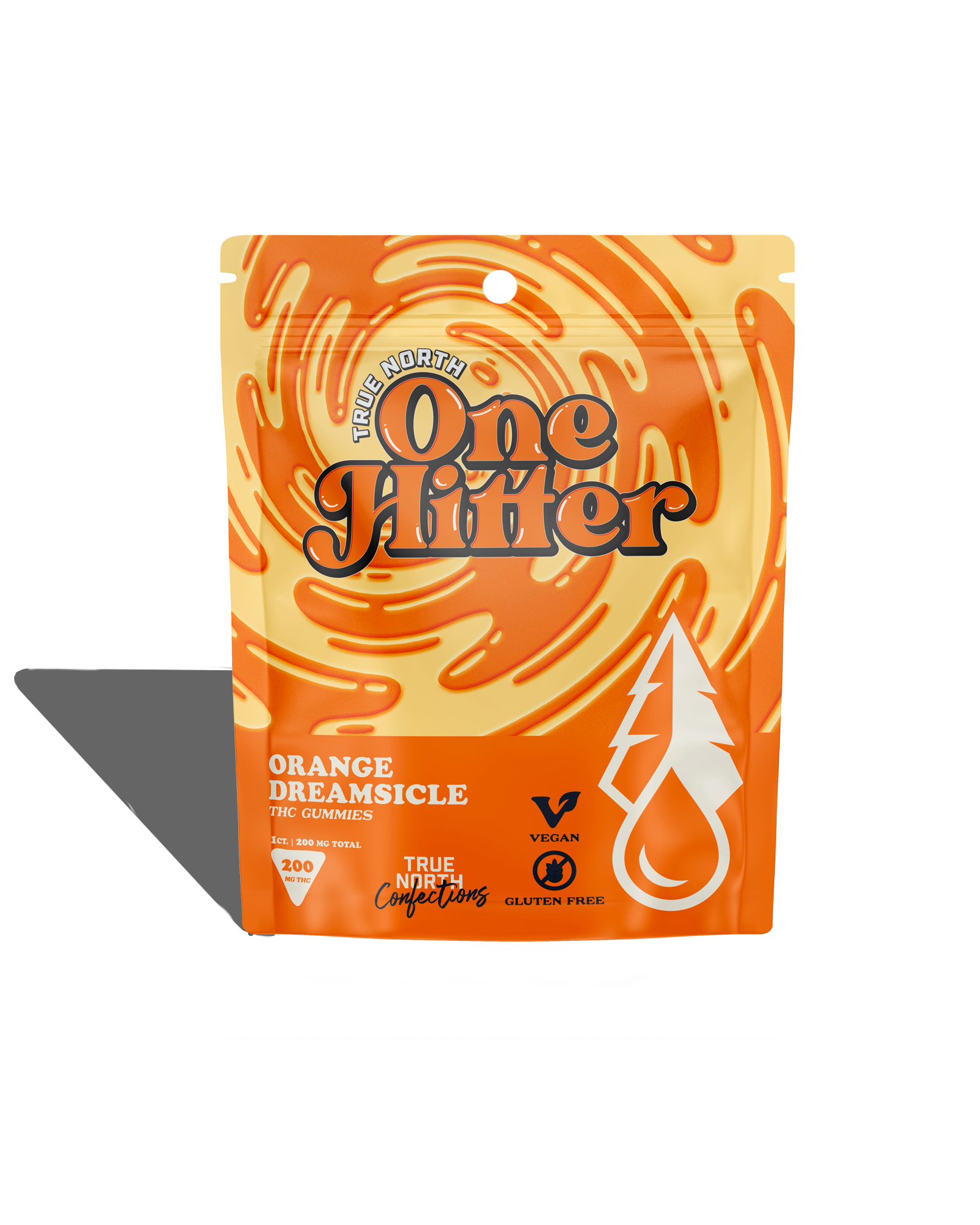 Orange Dreamsicle One Hitter Gummy 200mg, 1 of 1
