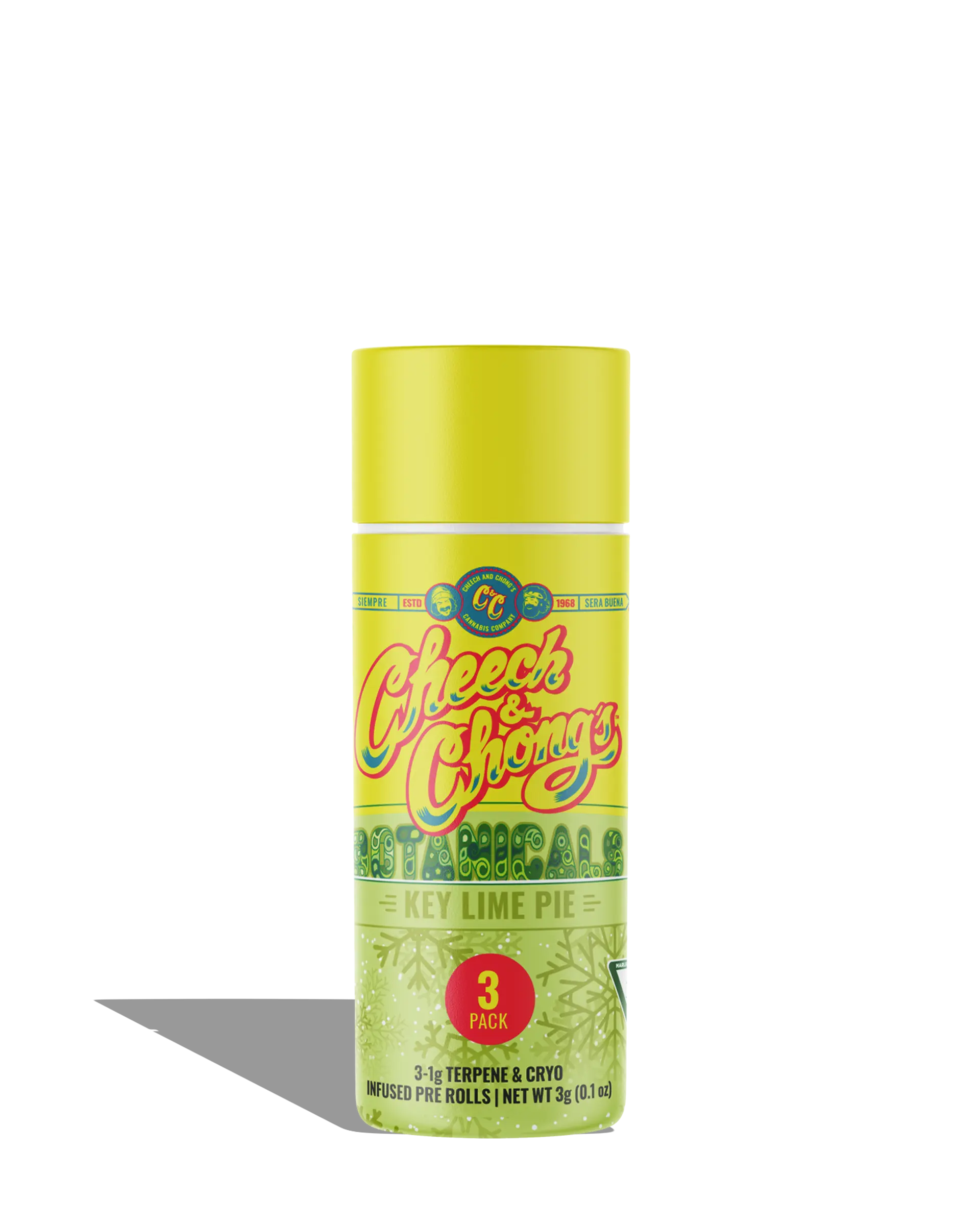Key Lime Pie Cryos Infused Preroll 3-pack