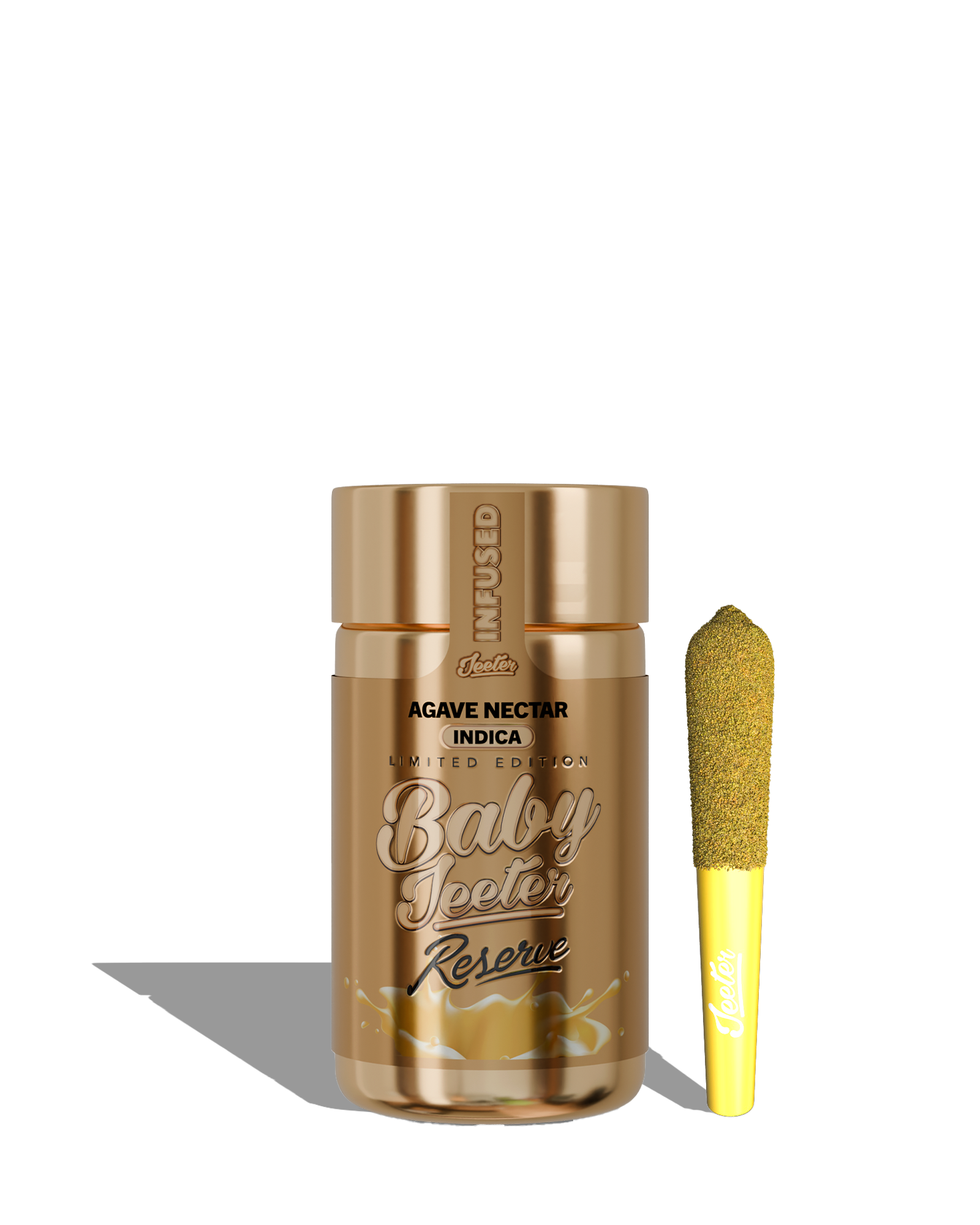 Live Rosin Enhanced Baby Jeeter Agave Nectar Infused Preroll 5-pack, 1 of 1