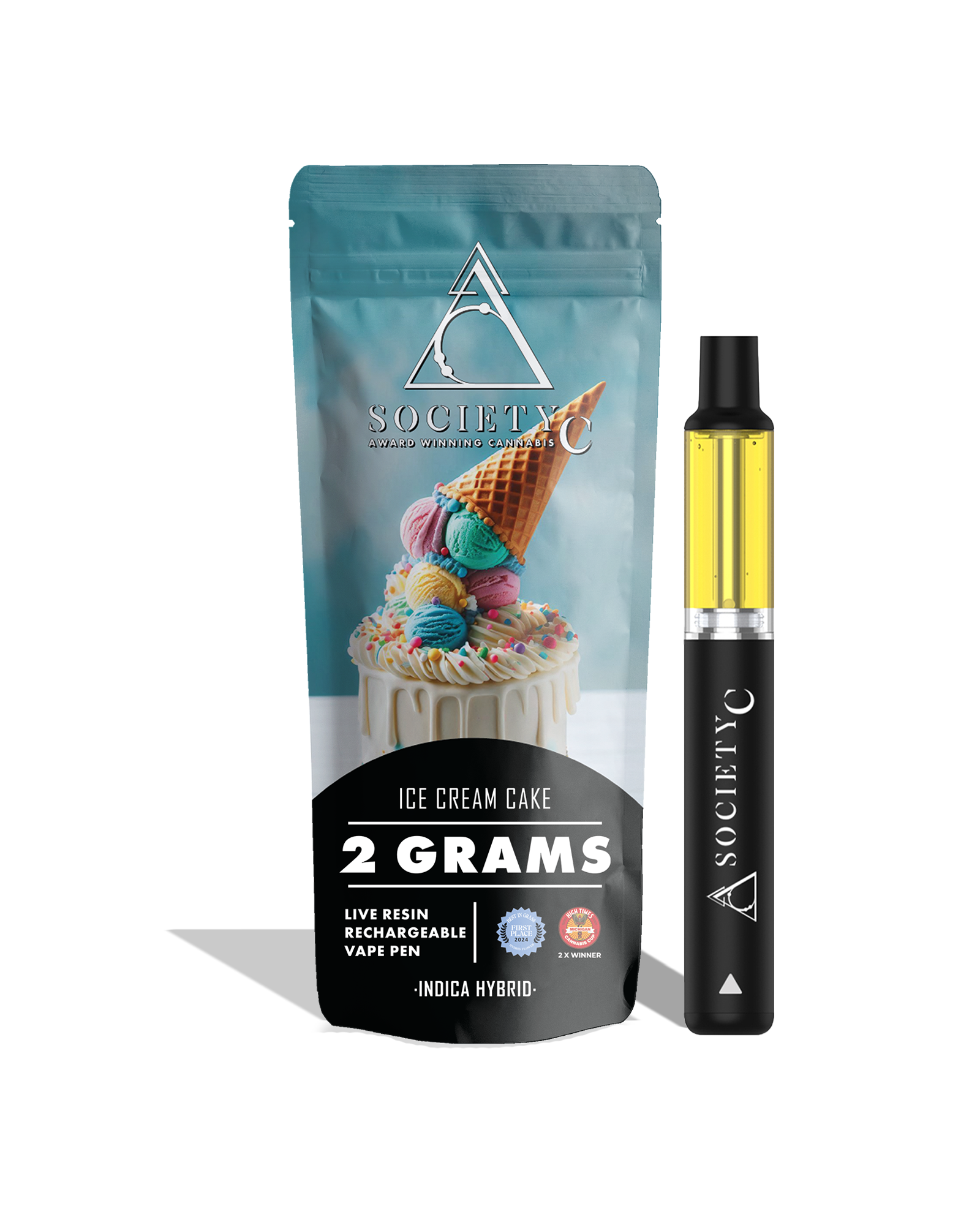 Ice Cream Cake Live Resin Disposable Cart 2g, 1 of 1