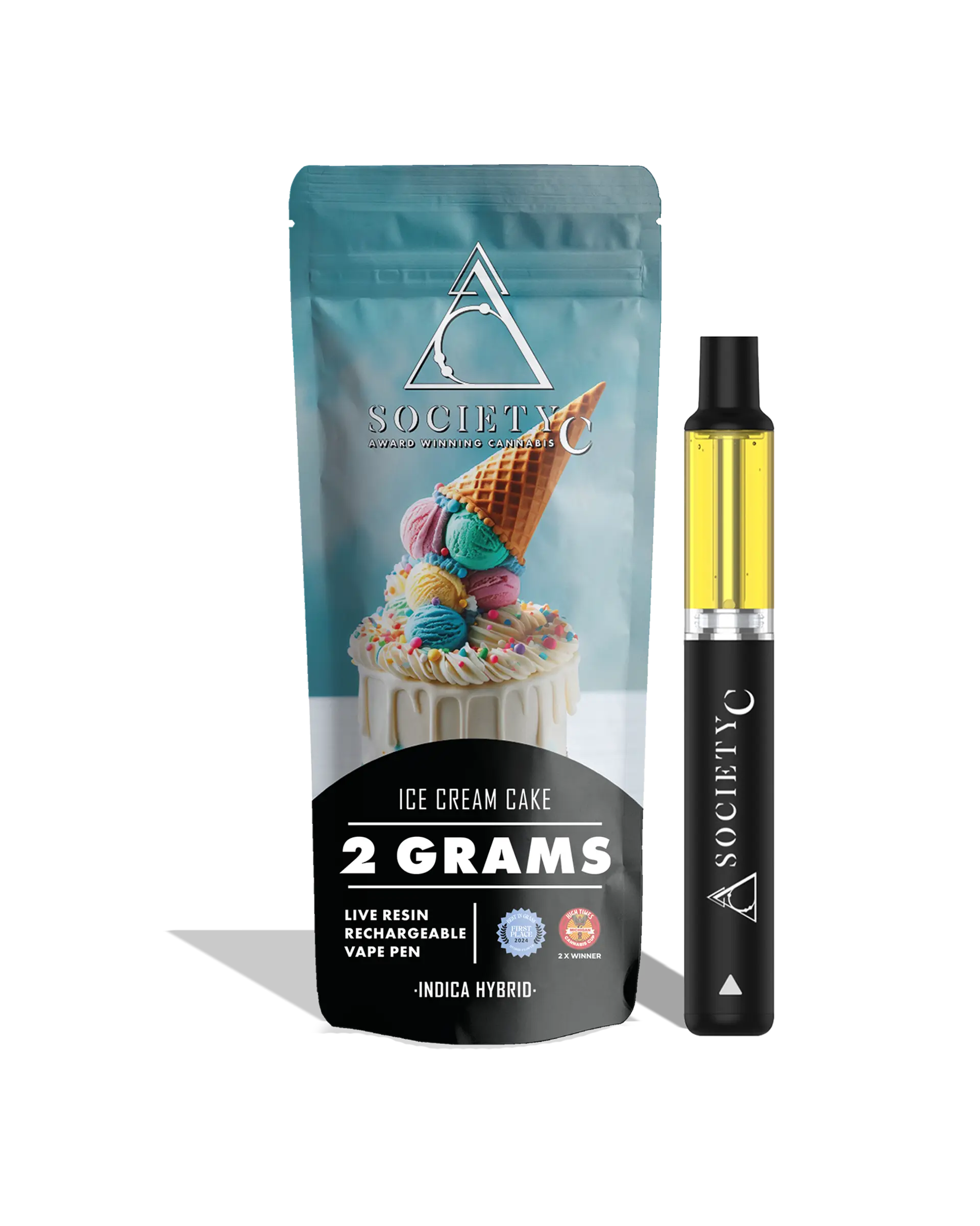 Ice Cream Cake Live Resin Disposable Cart 2g