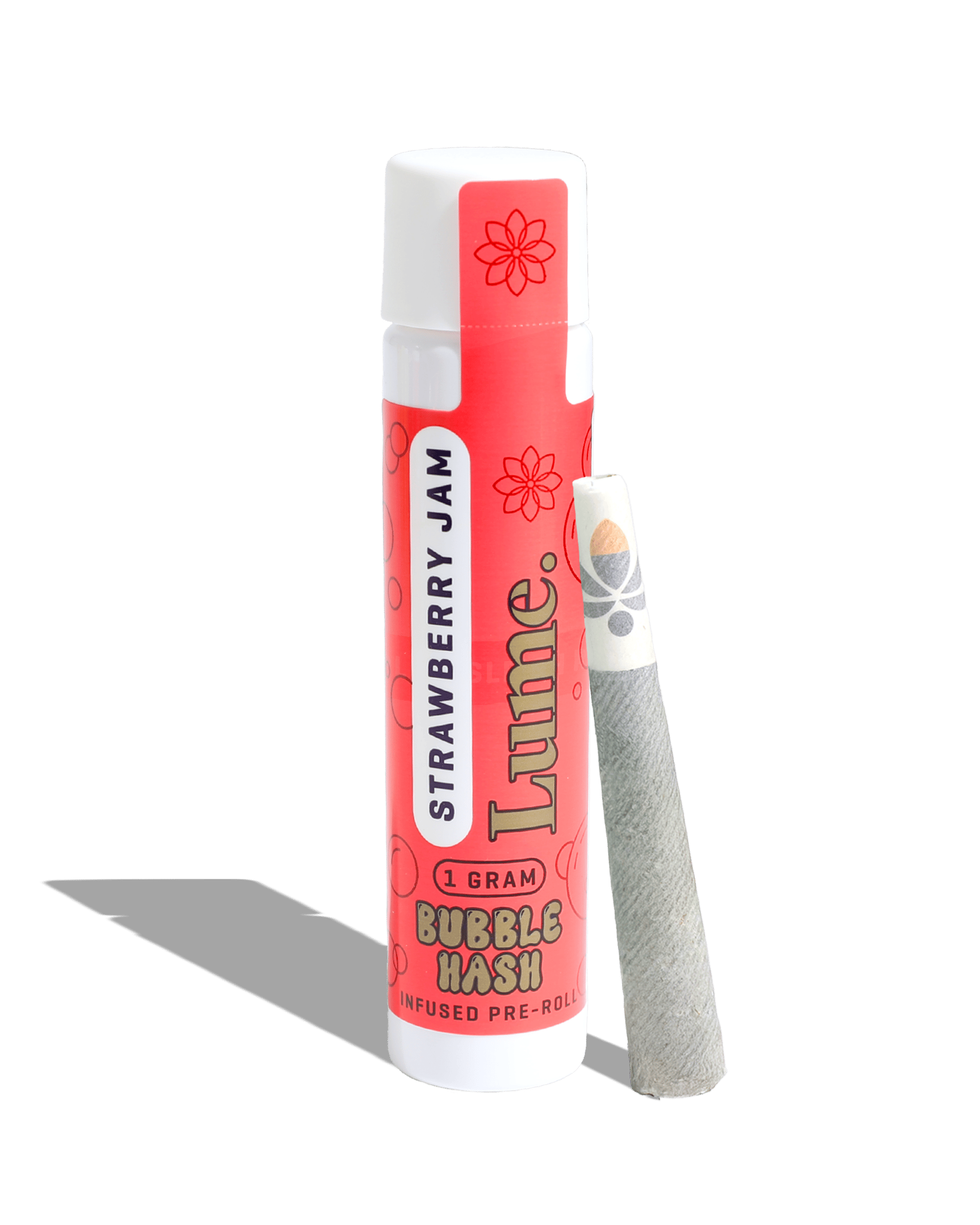 Strawberry Jam Bubble Hash Infused Preroll 1g