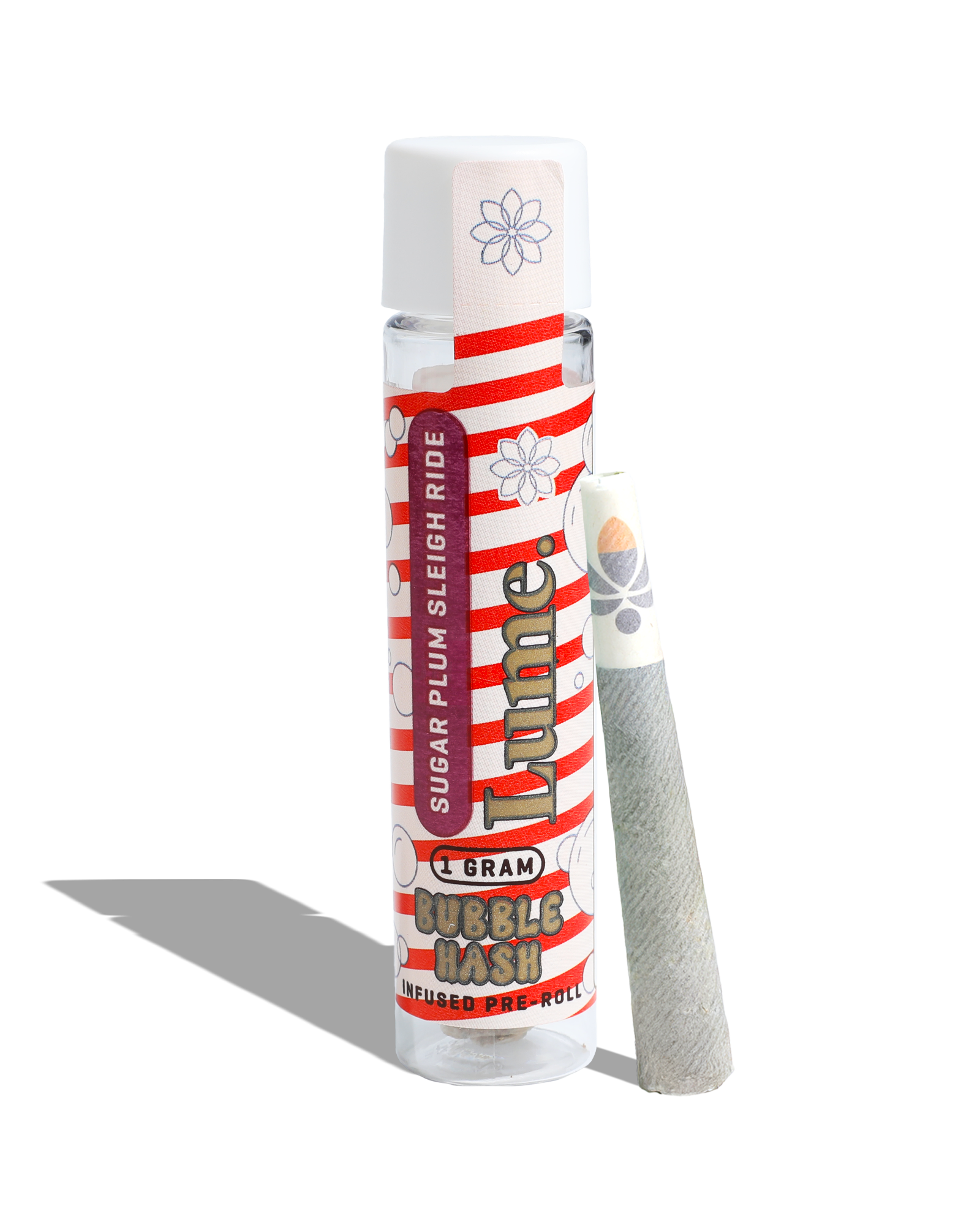 Sugar Plum Sleigh Ride Bubble Hash Infused Preroll 1g, 1 of 1