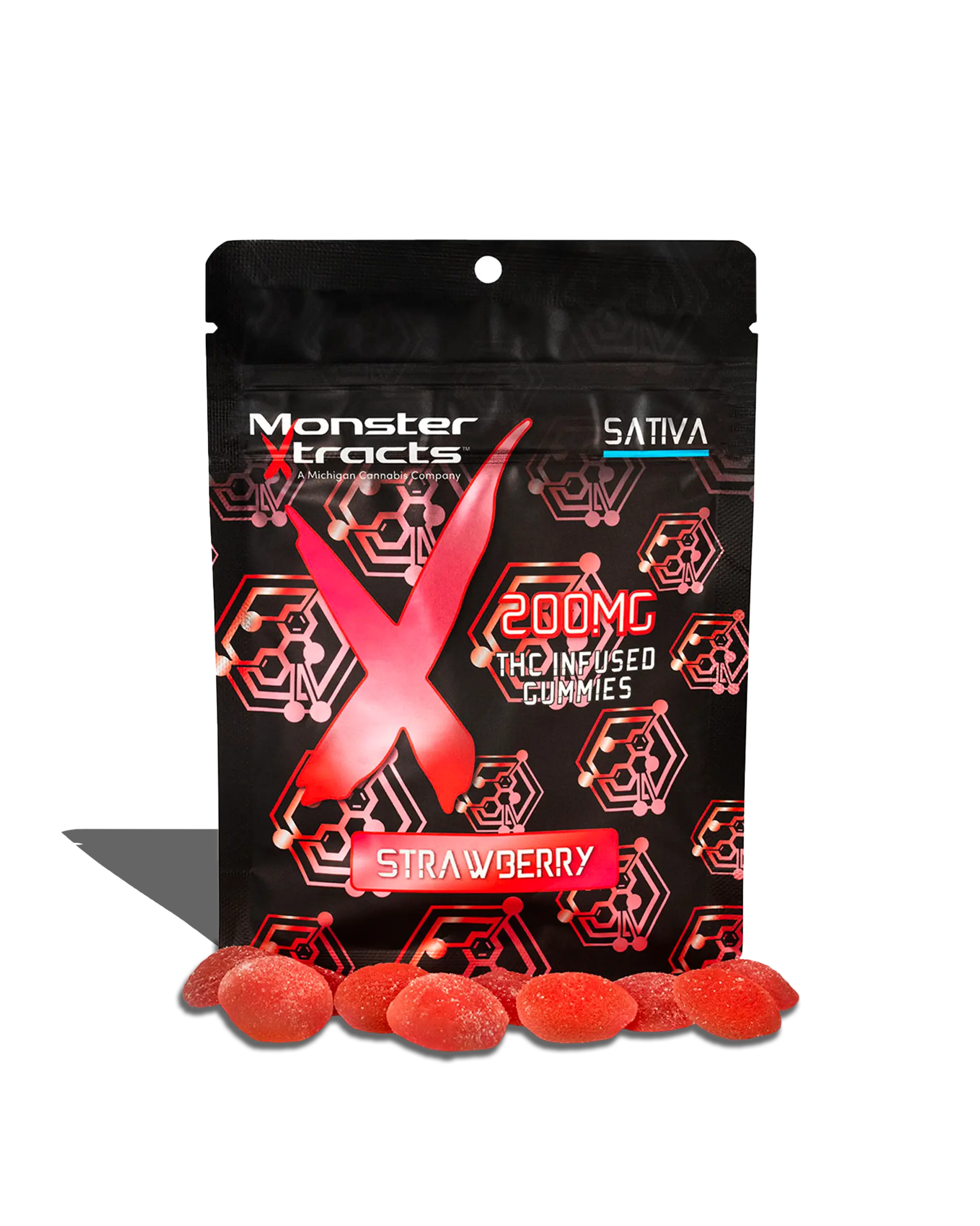 Strawberry Gummies 10x20mg