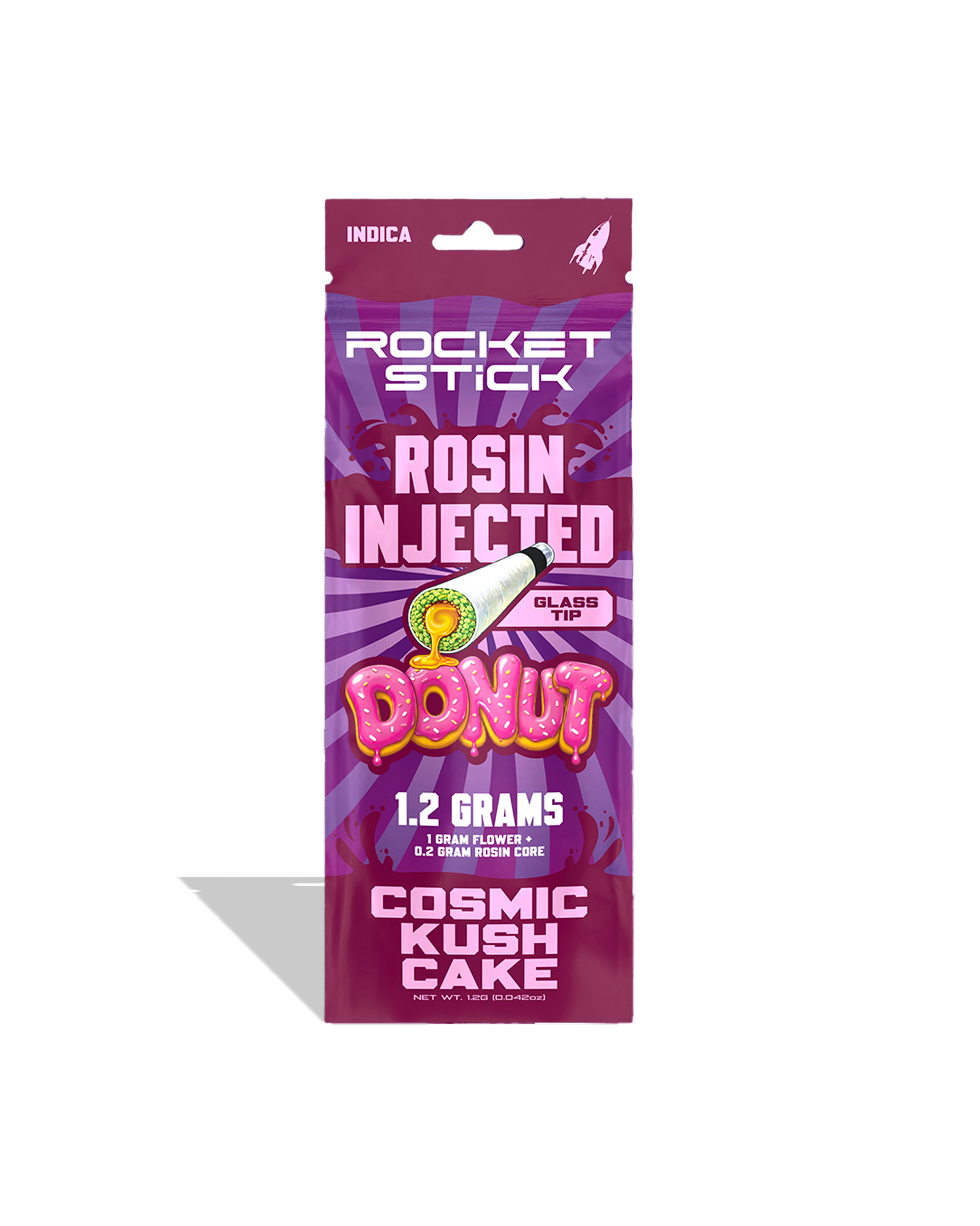 Cosmic Kush Cake Donut Infused Preroll 1.2g, 1 of 1