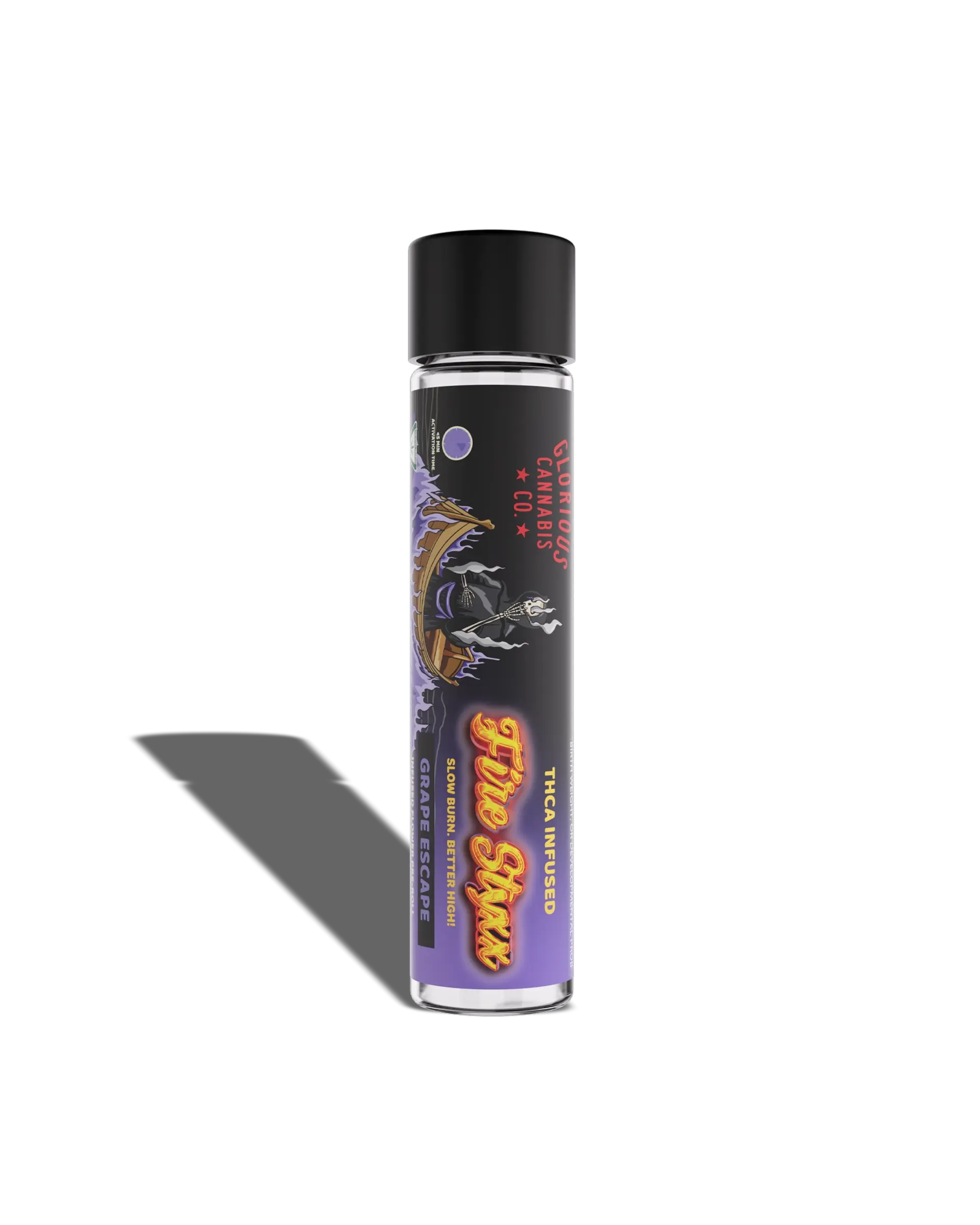 Grape Escape Fire Styxx THCA Infused Preroll 1g