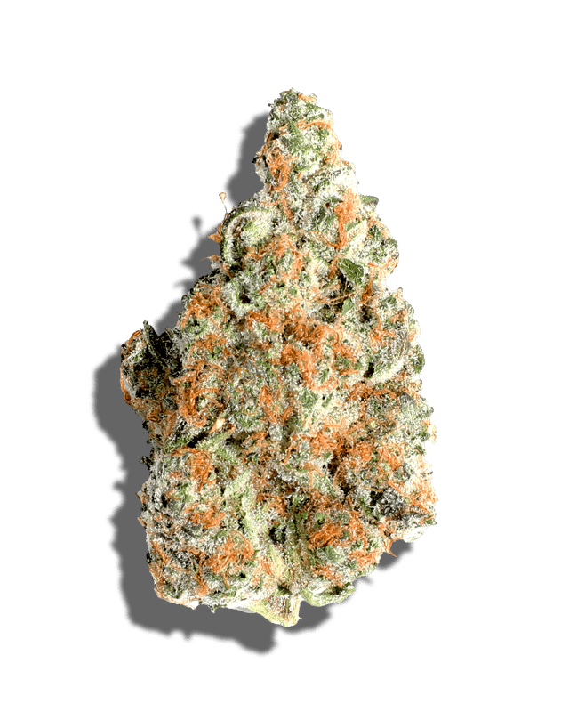 OJ harvested flower, as labeled by the cited photo source