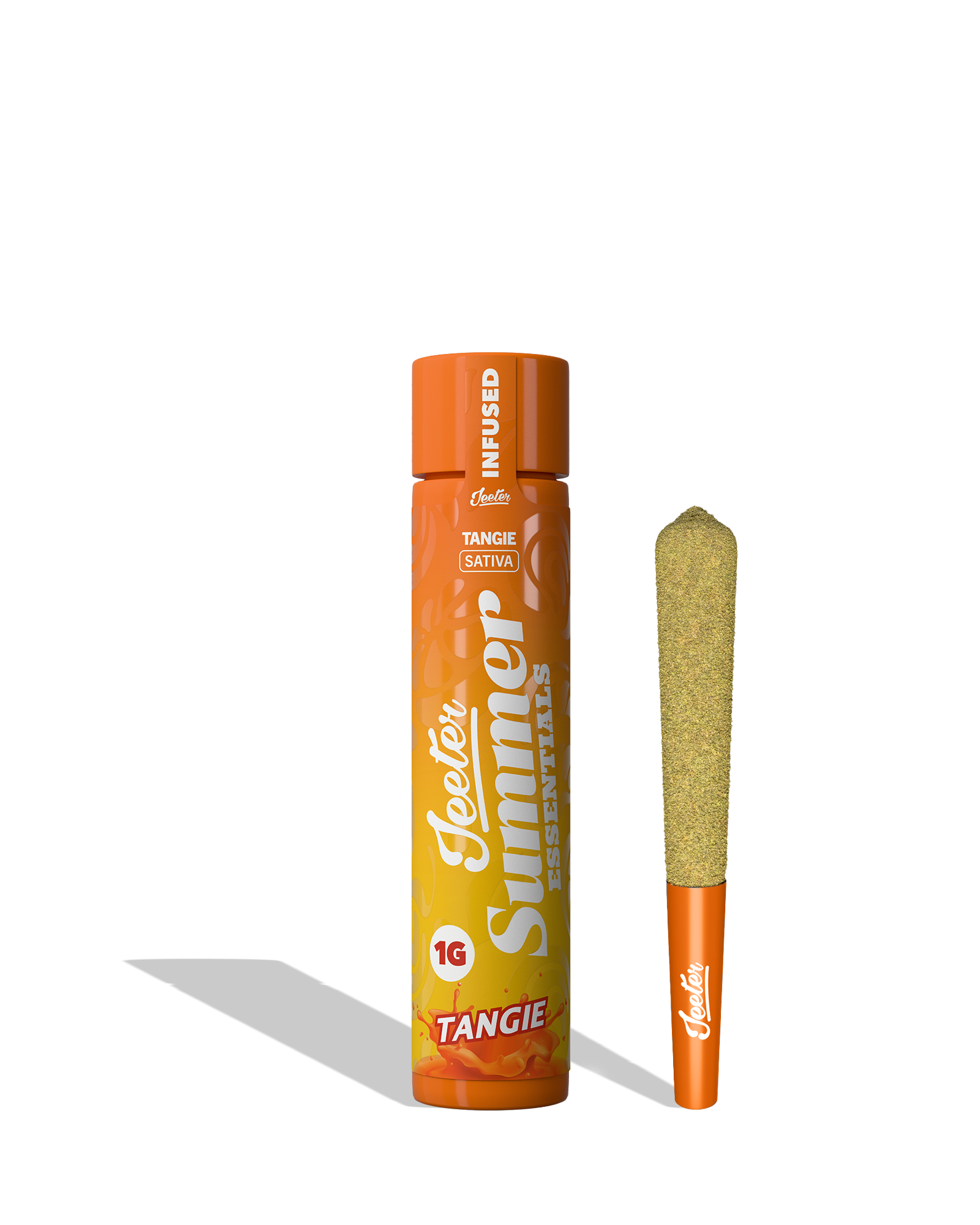 Live Rosin Enhanced Jeeter Tangie Infused Preroll 1g, 1 of 1