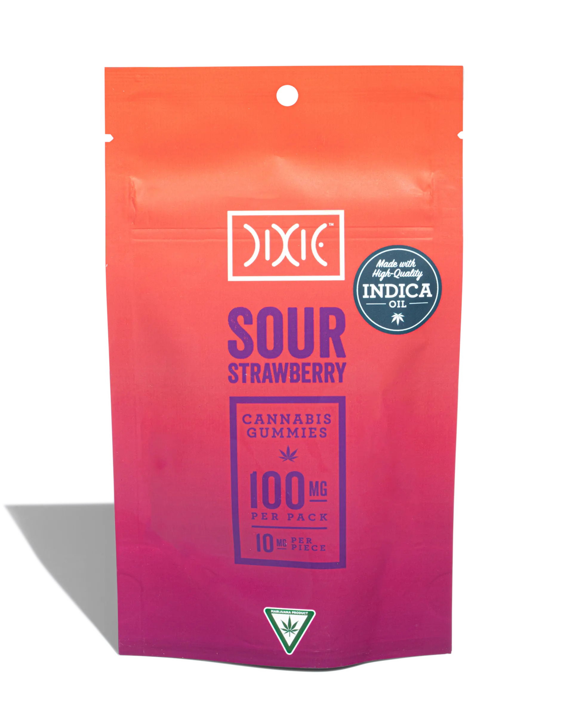 Sour Strawberry Gummies 10x10mg