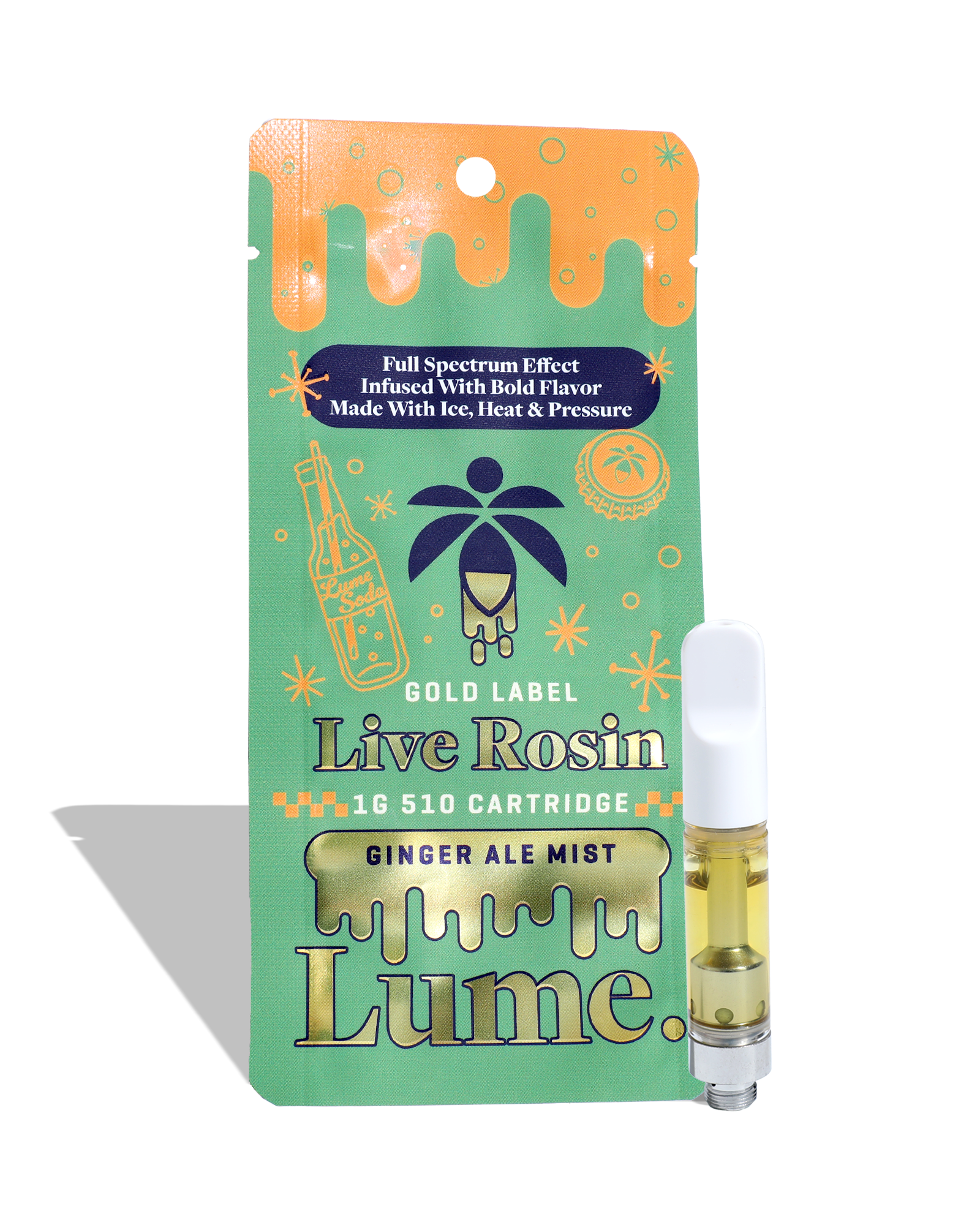 Ginger Ale Mist Live Rosin Cart 1g, 1 of 1