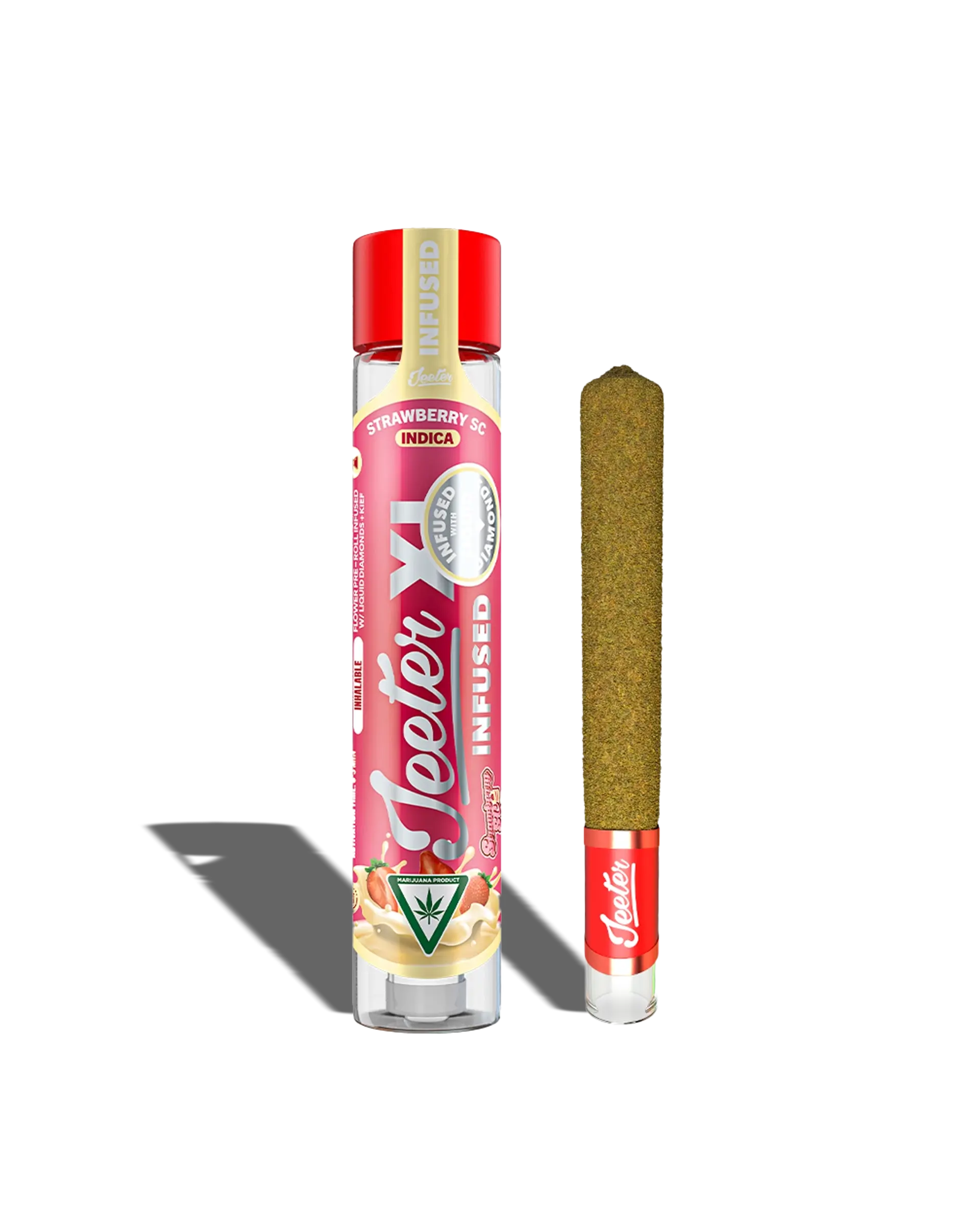 Jeeter XL Strawberry SC Infused Preroll 2g