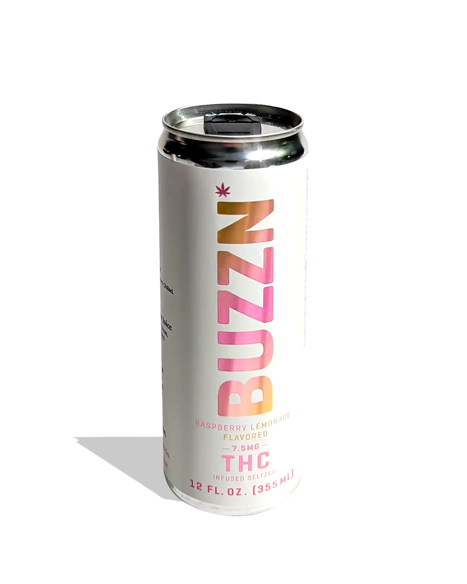 Buzzn Raspberry Lemonade Seltzer 7.5mg, 1 of 4
