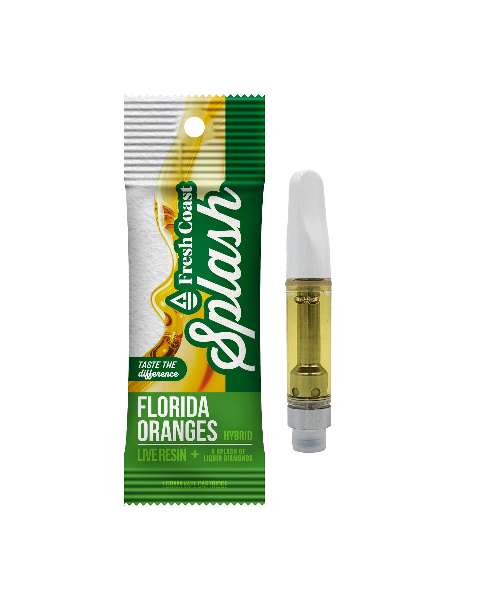 Florida Oranges Live Resin Cart 1g, 1 of 1