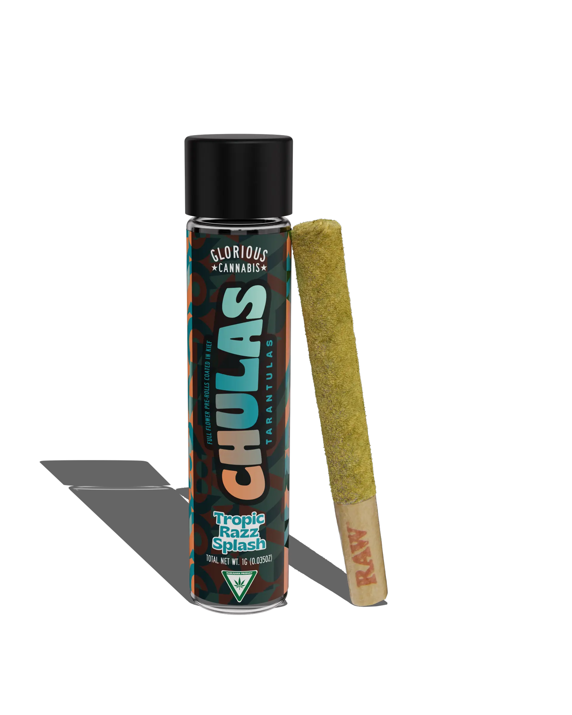 Tropic Razz Splash Chulas Infused Preroll 1g