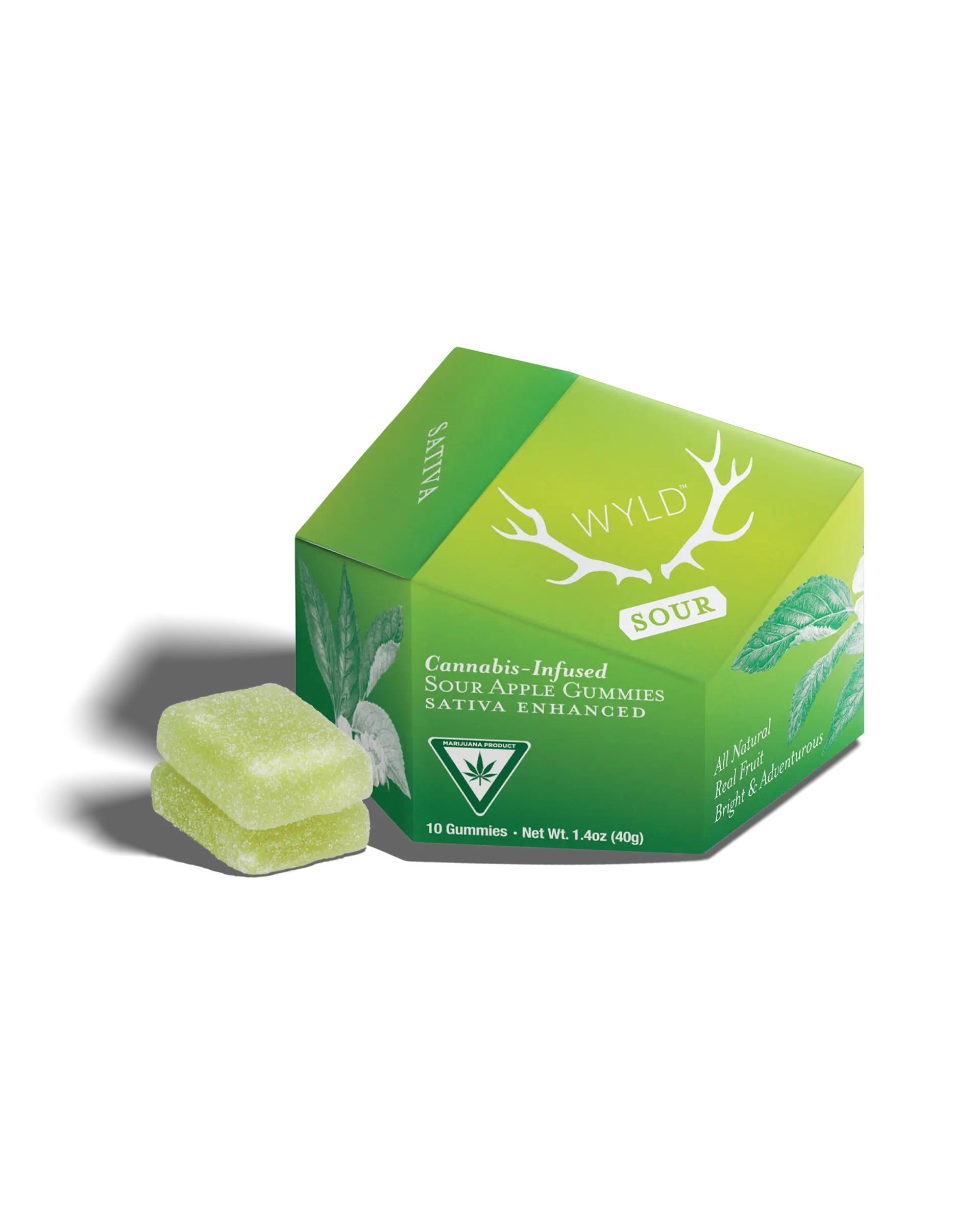 Sour Apple Gummies 10x10mg