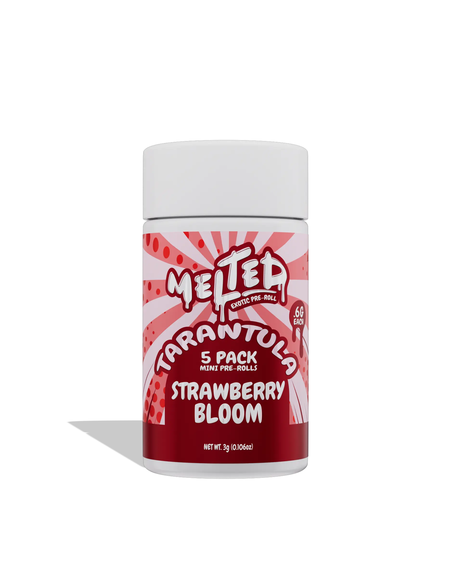 Strawberry Bloom Tarantula Infused Preroll 5-pack