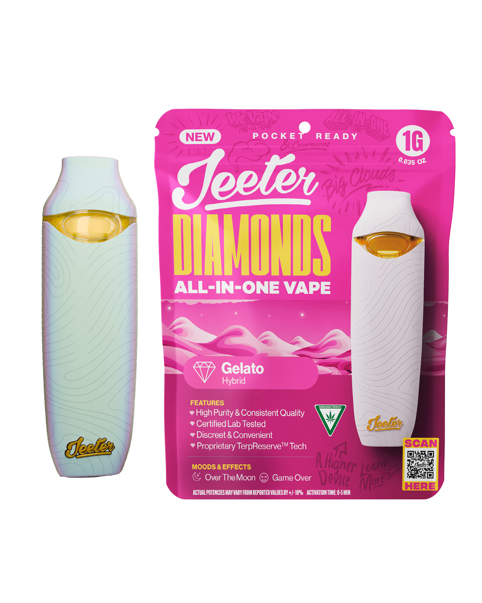 Gelato Disposable Cart 1g, 1 of 1