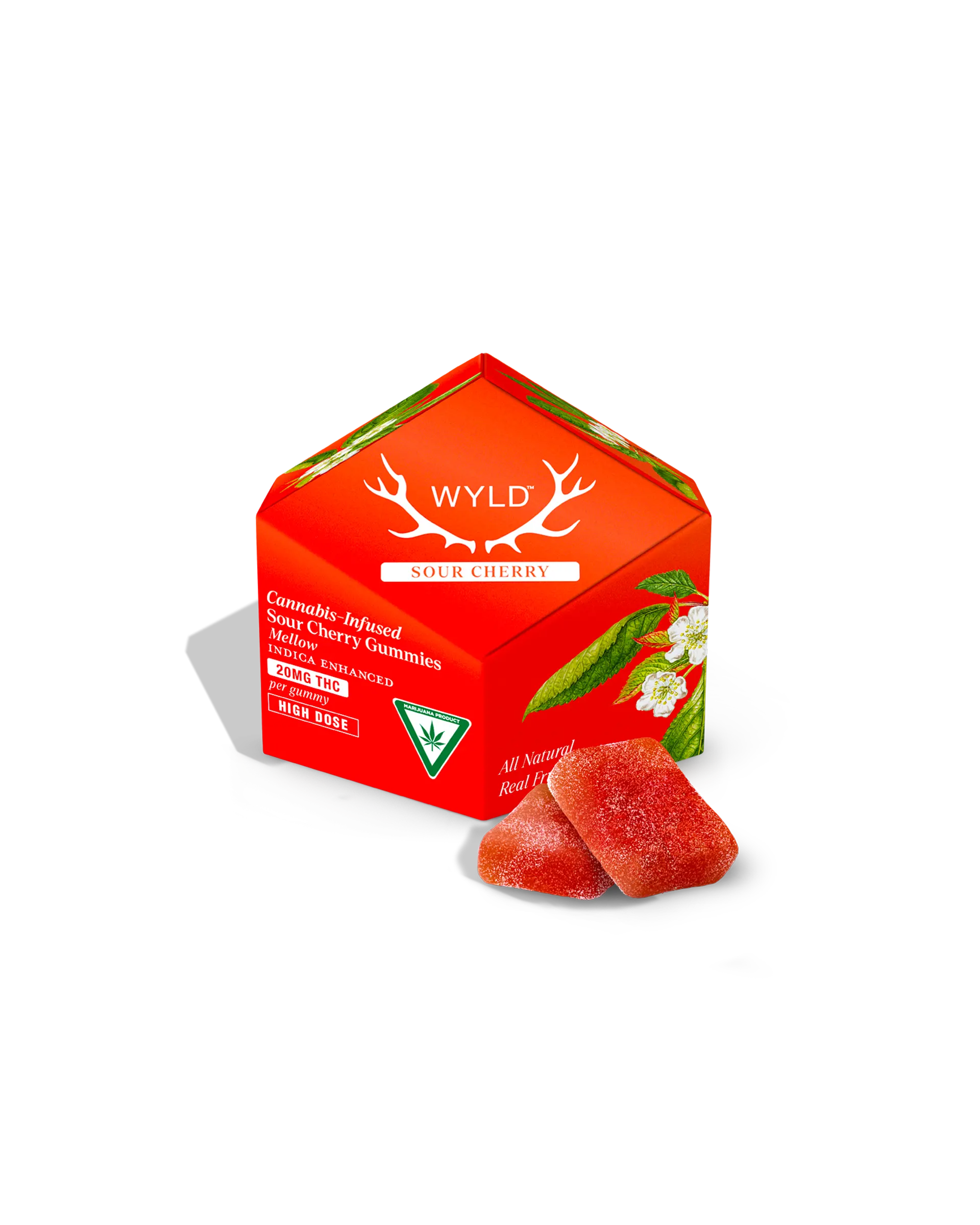 Sour Cherry Gummies 10x20mg