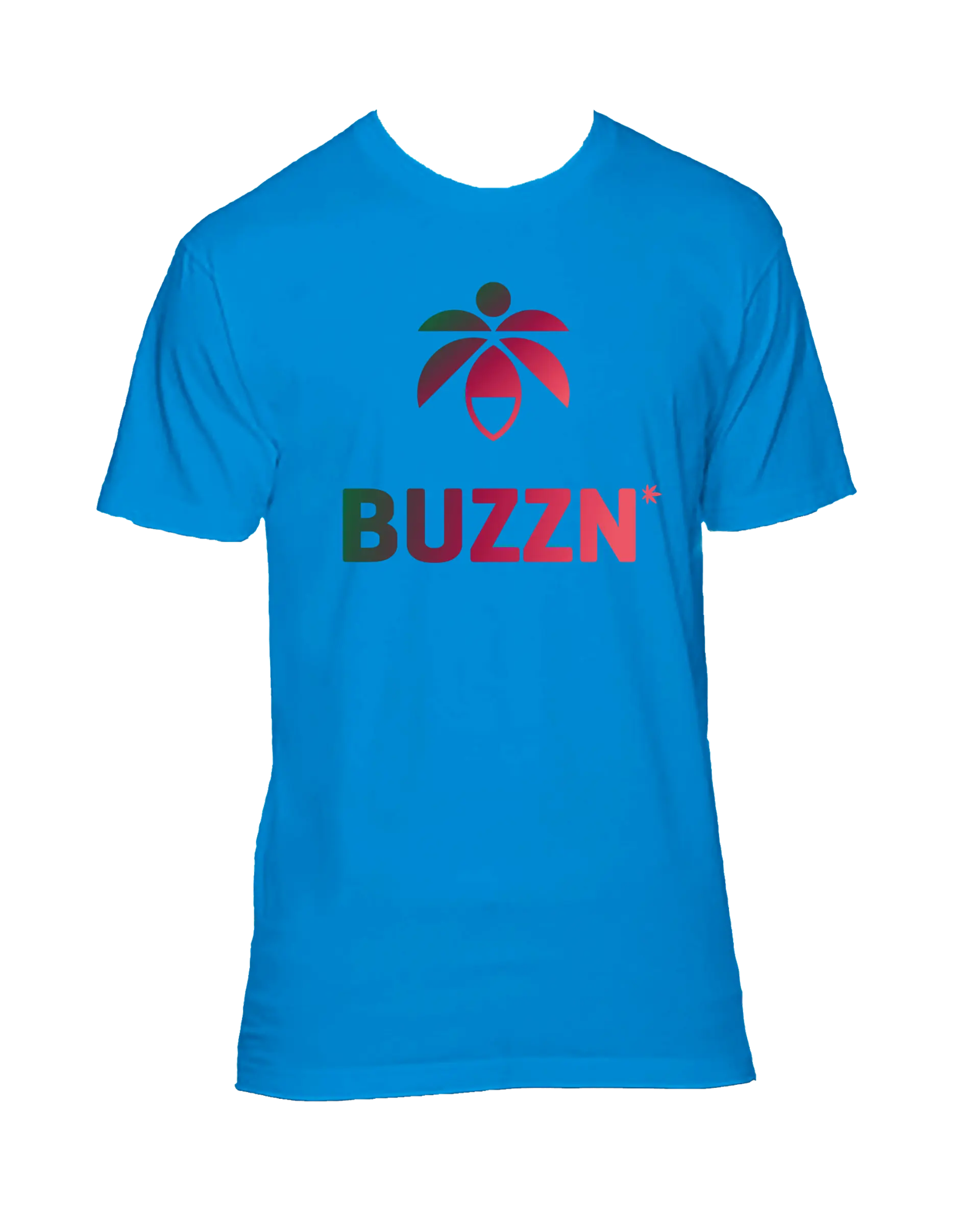 Buzzn Gradient Fine Jersey T-shirt - Teal (XL)